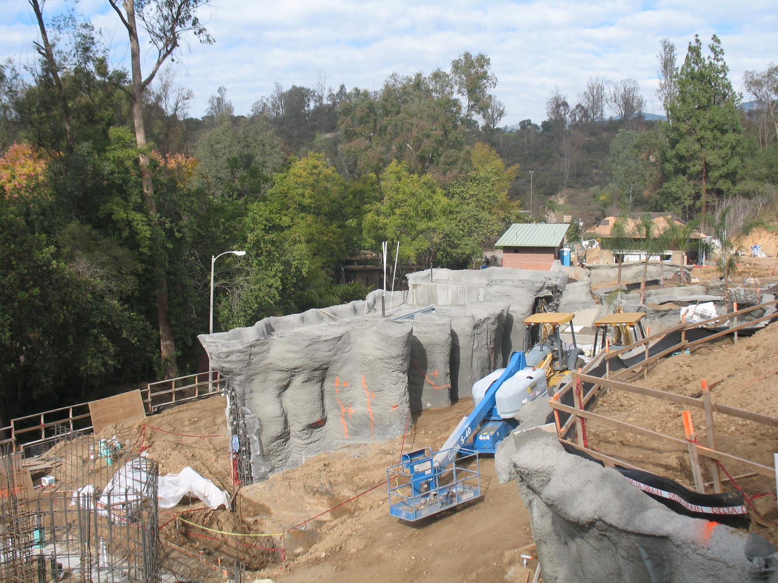 Rainforest of the Americas Construction site 1/1/2013