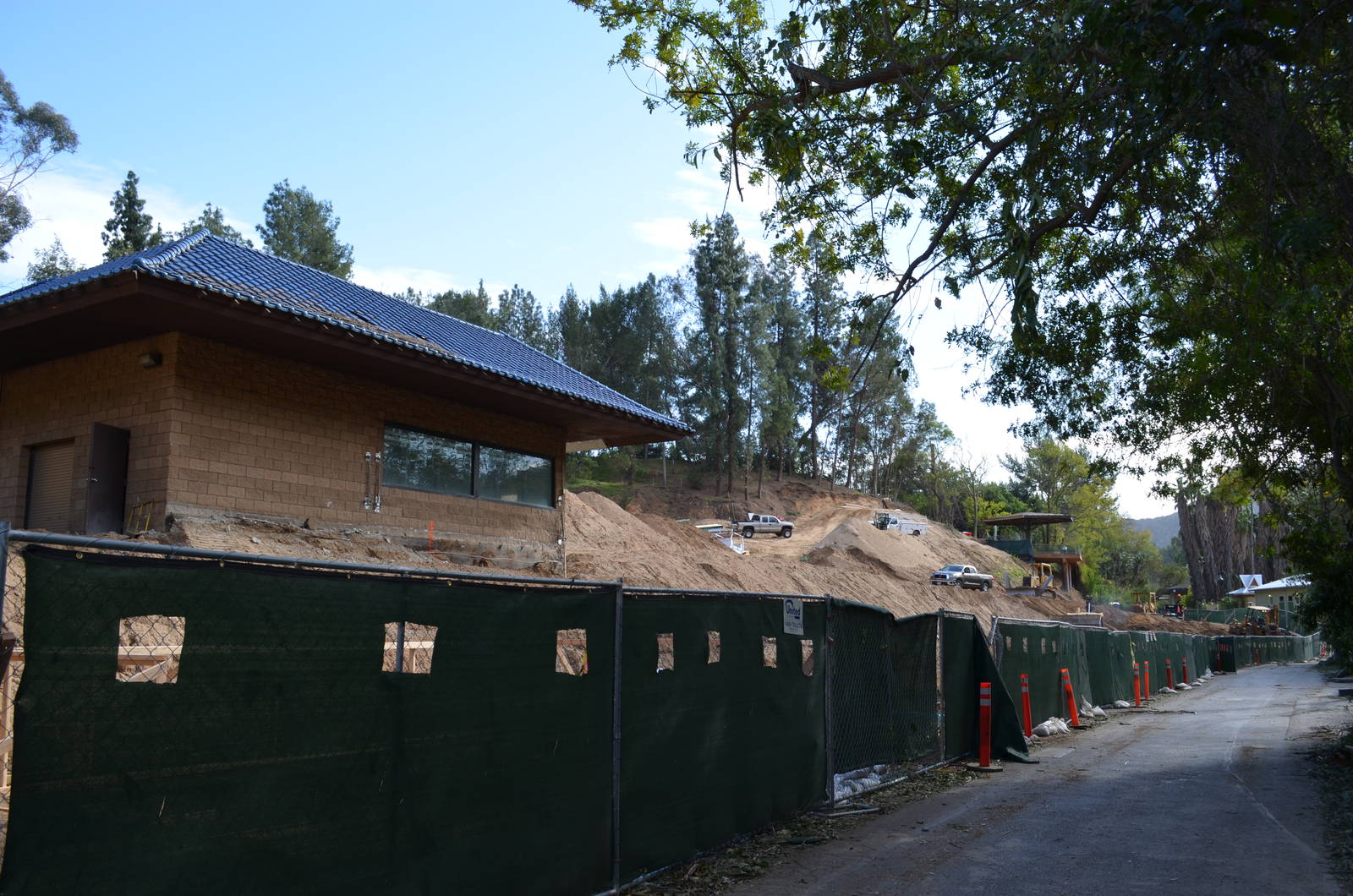 Rainforest of the Americas Construction Site - December 2, 2011