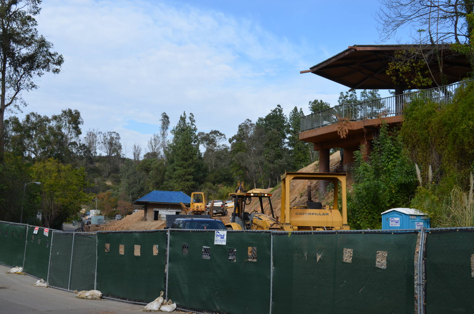 Rainforest of the Americas Construction Site - December 2, 2011