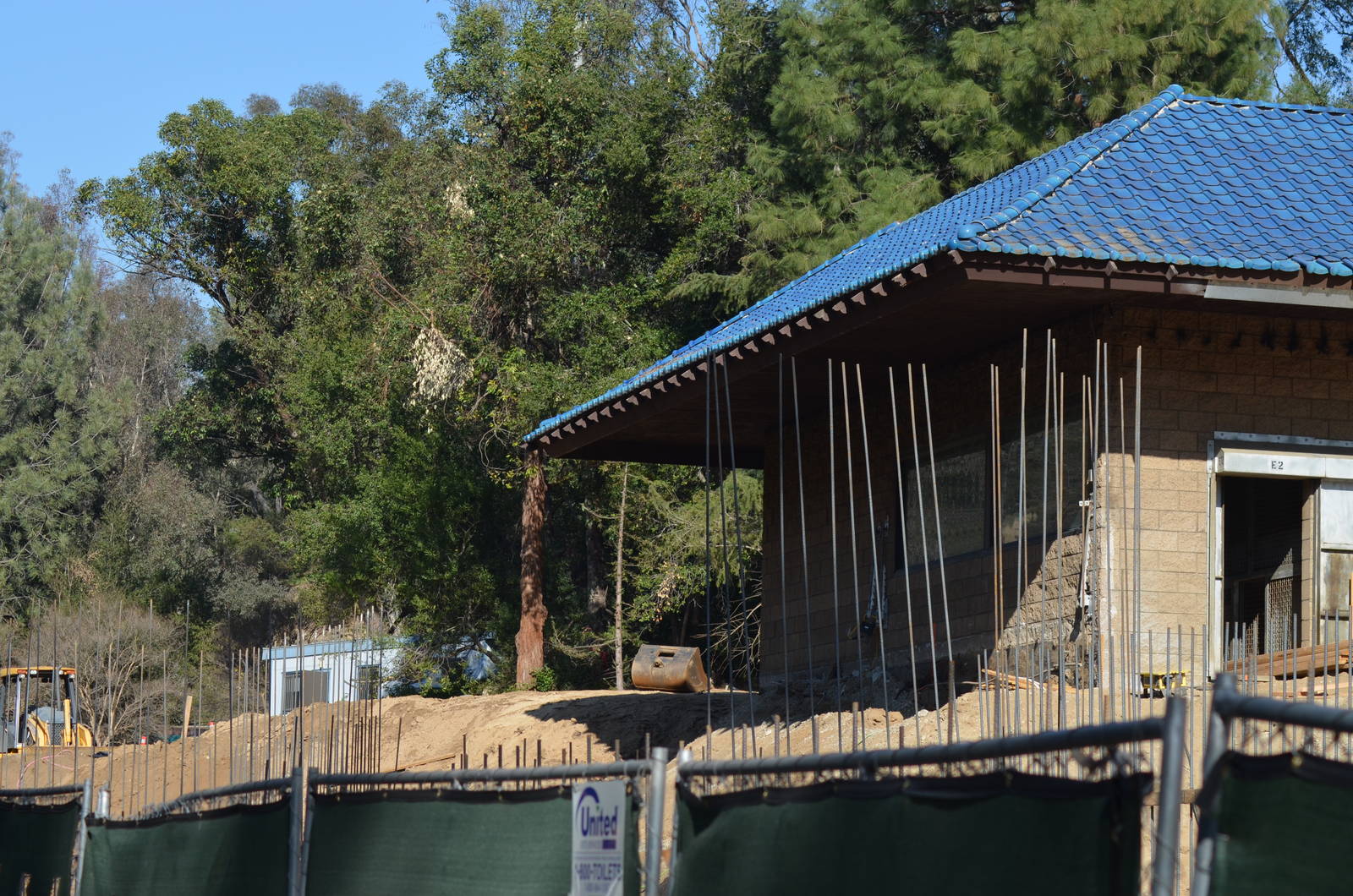 Rainforest of the Americas Construction Site - December 27, 2011