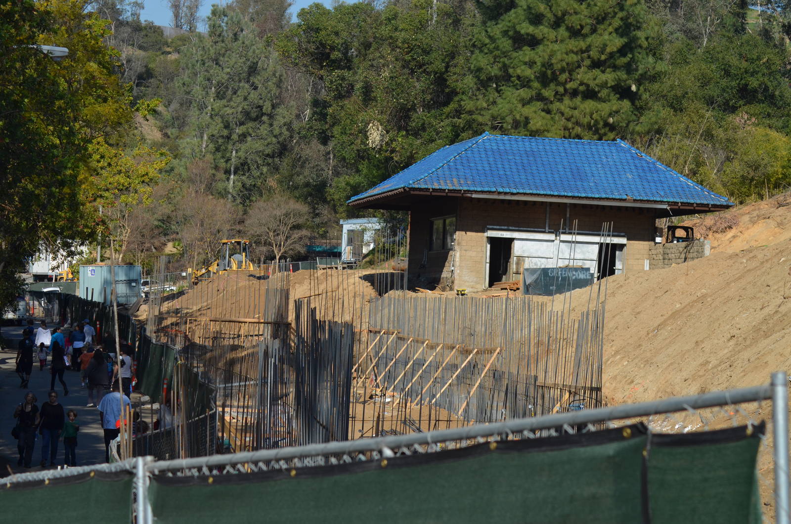 Rainforest of the Americas Construction Site - December 27, 2011