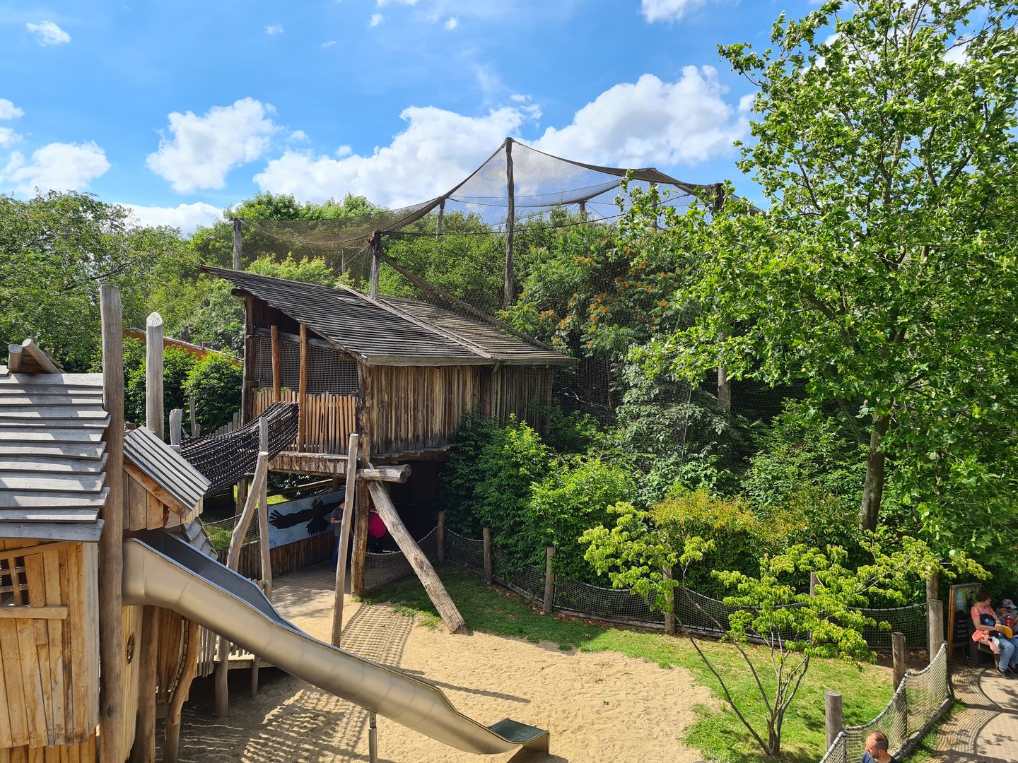 Rainforest - Playground and Puna aviary