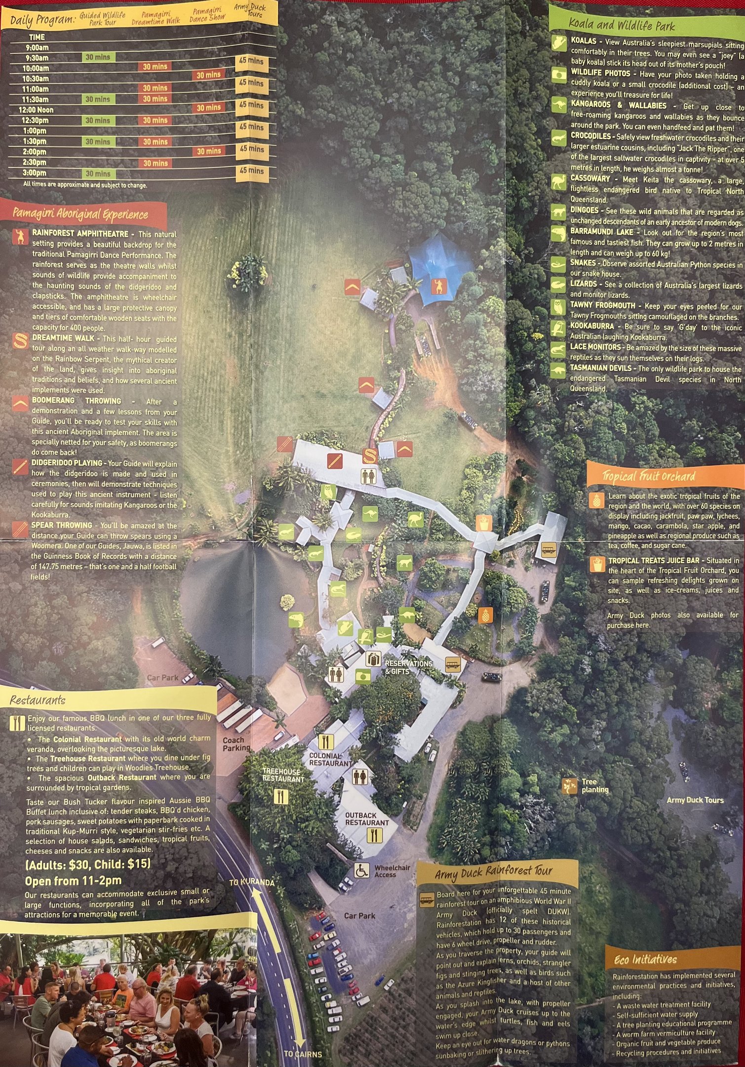 RainForeStation Park Map - 2015