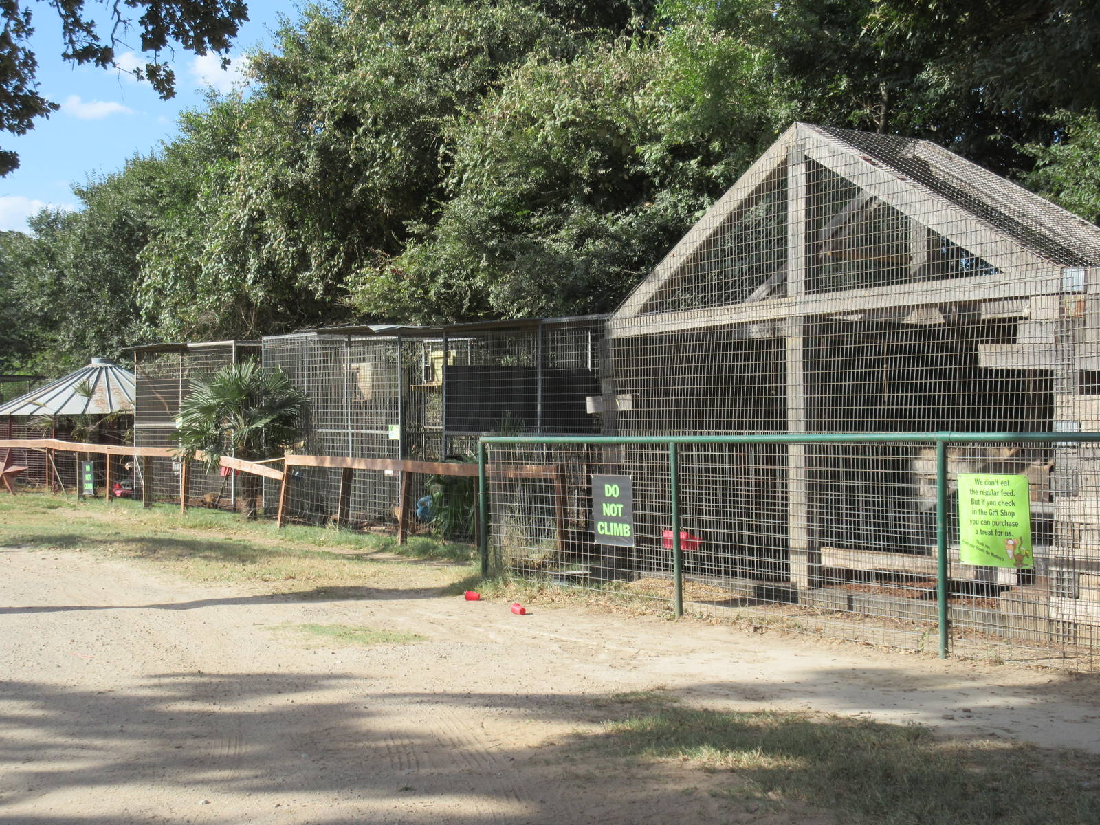 Ramshackle Primate Cages