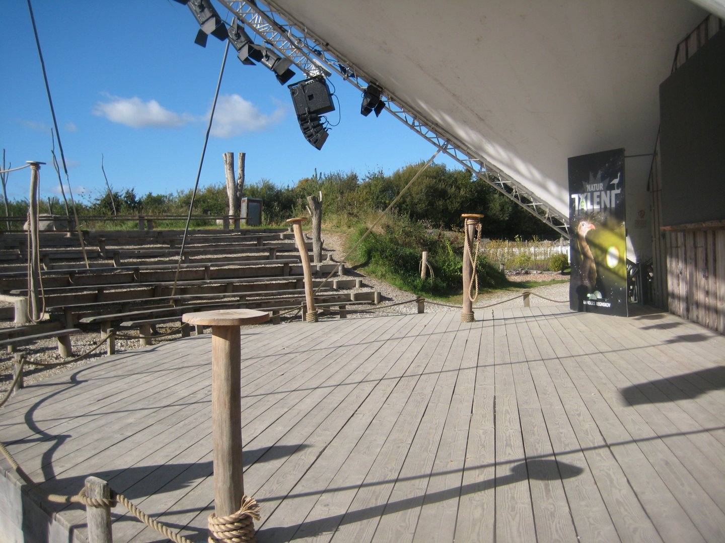 Randers Regnskov - Danmarksparken - "Naturtalent" stage