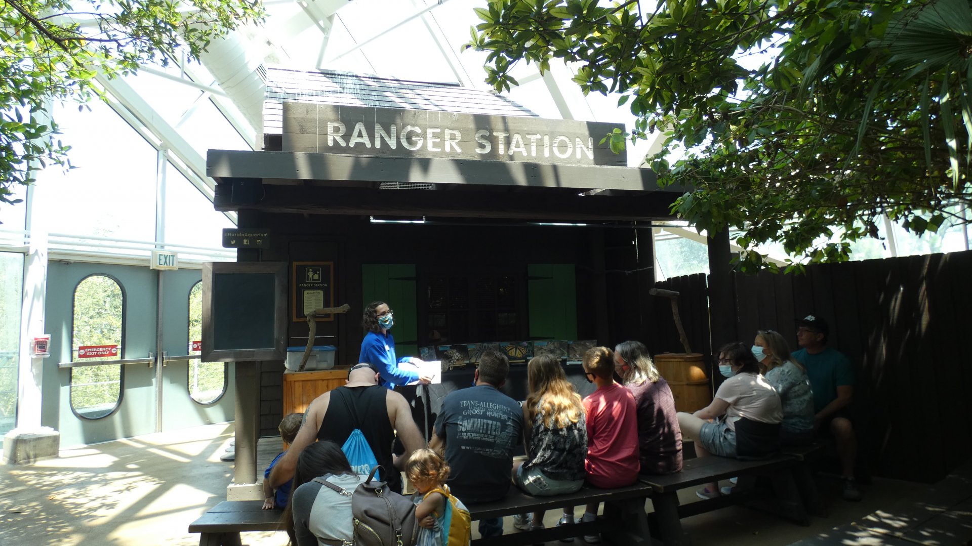 Ranger Station, Wetlands Trail - Aug. 2021