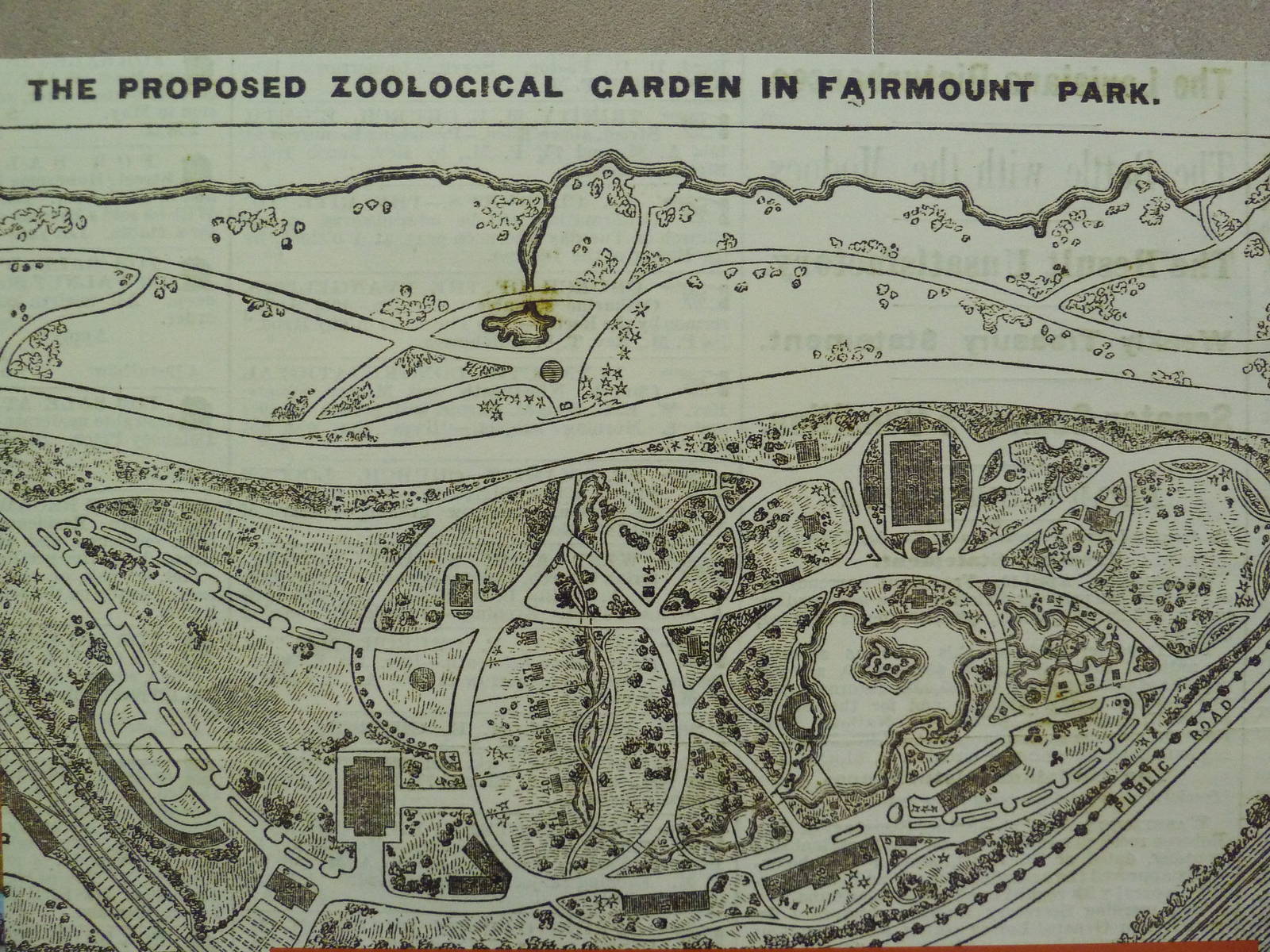Rare Animal Conservation Center - Proposed Zoo Map