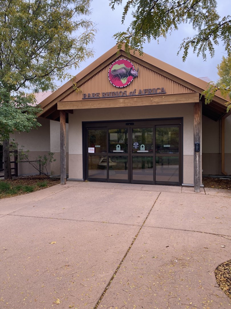 Rare Rhinos of Africa - Indoor Building Entrance