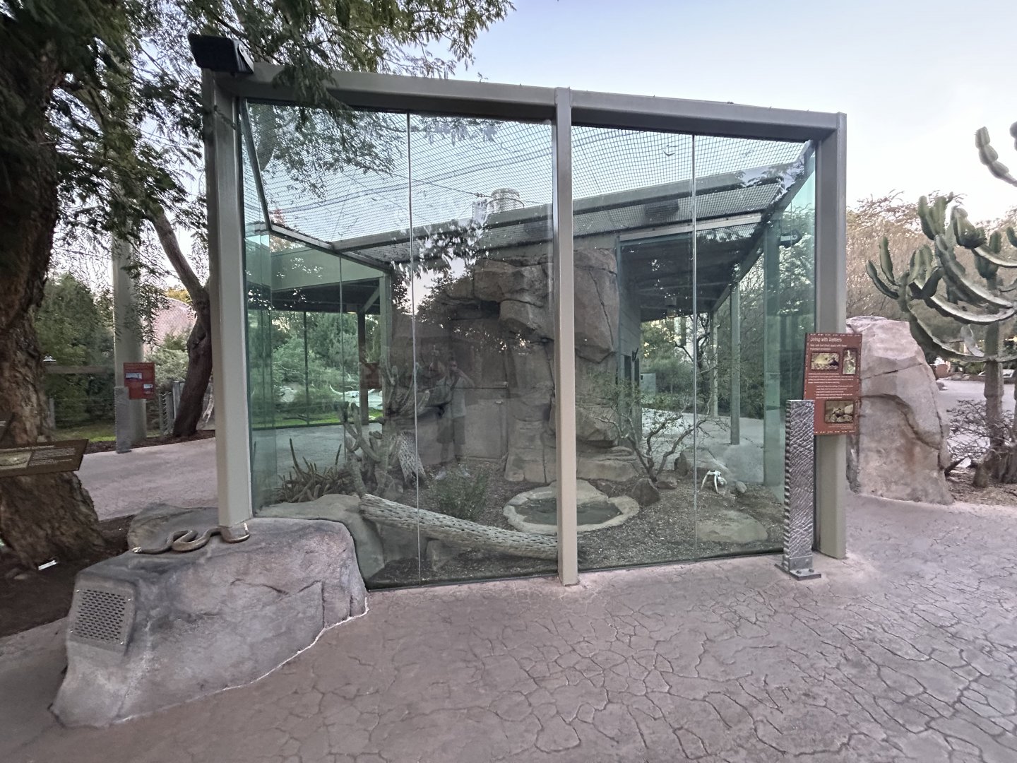 Rattlesnake Exhibit - Elephant Odyssey