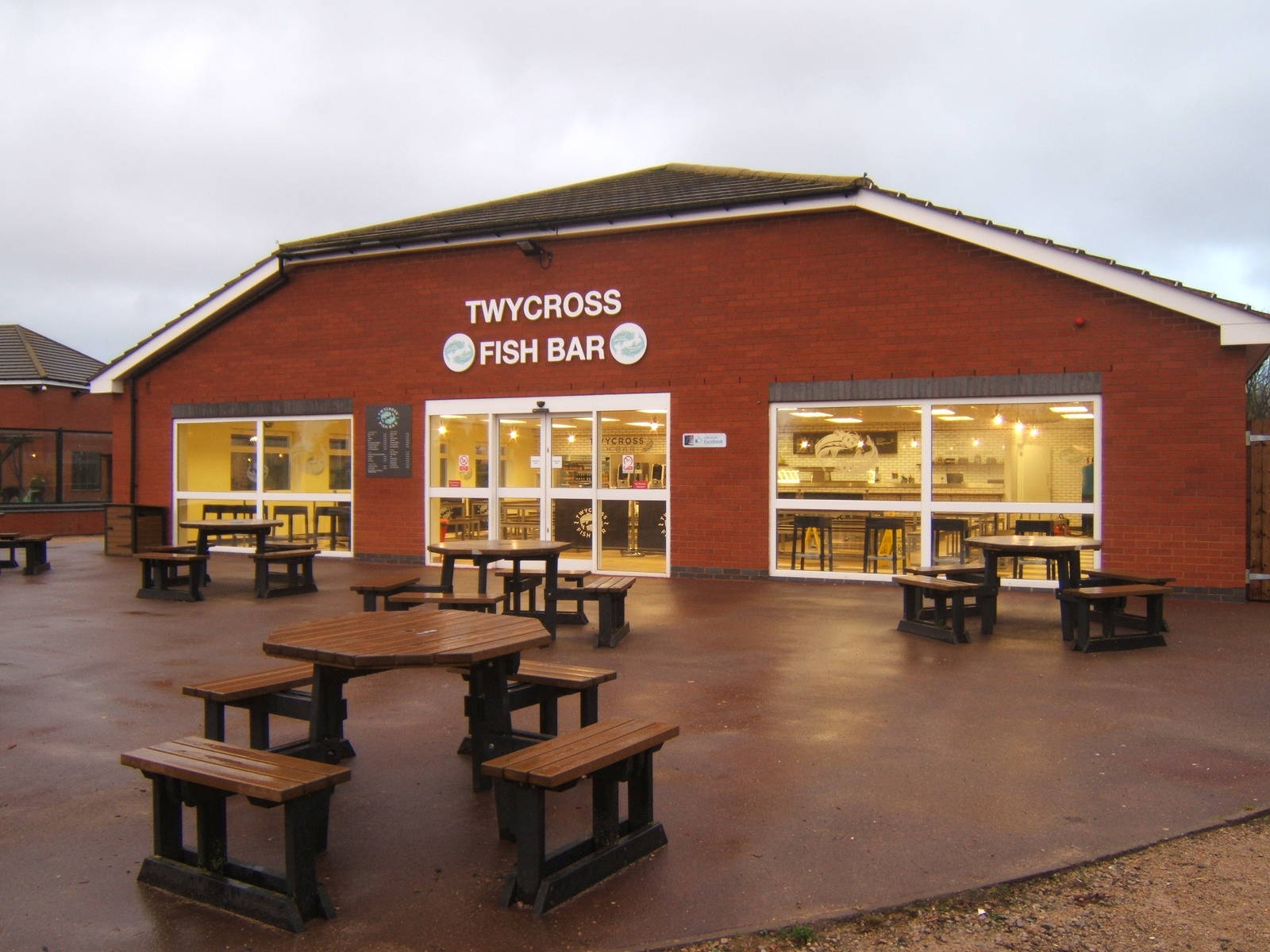 Re-branded Gorilla Outpost cafe