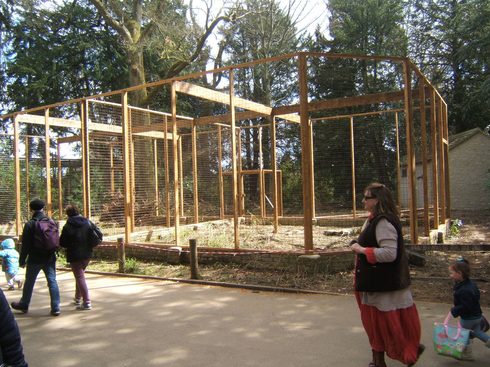 Re-building of some of the Owl aviarys