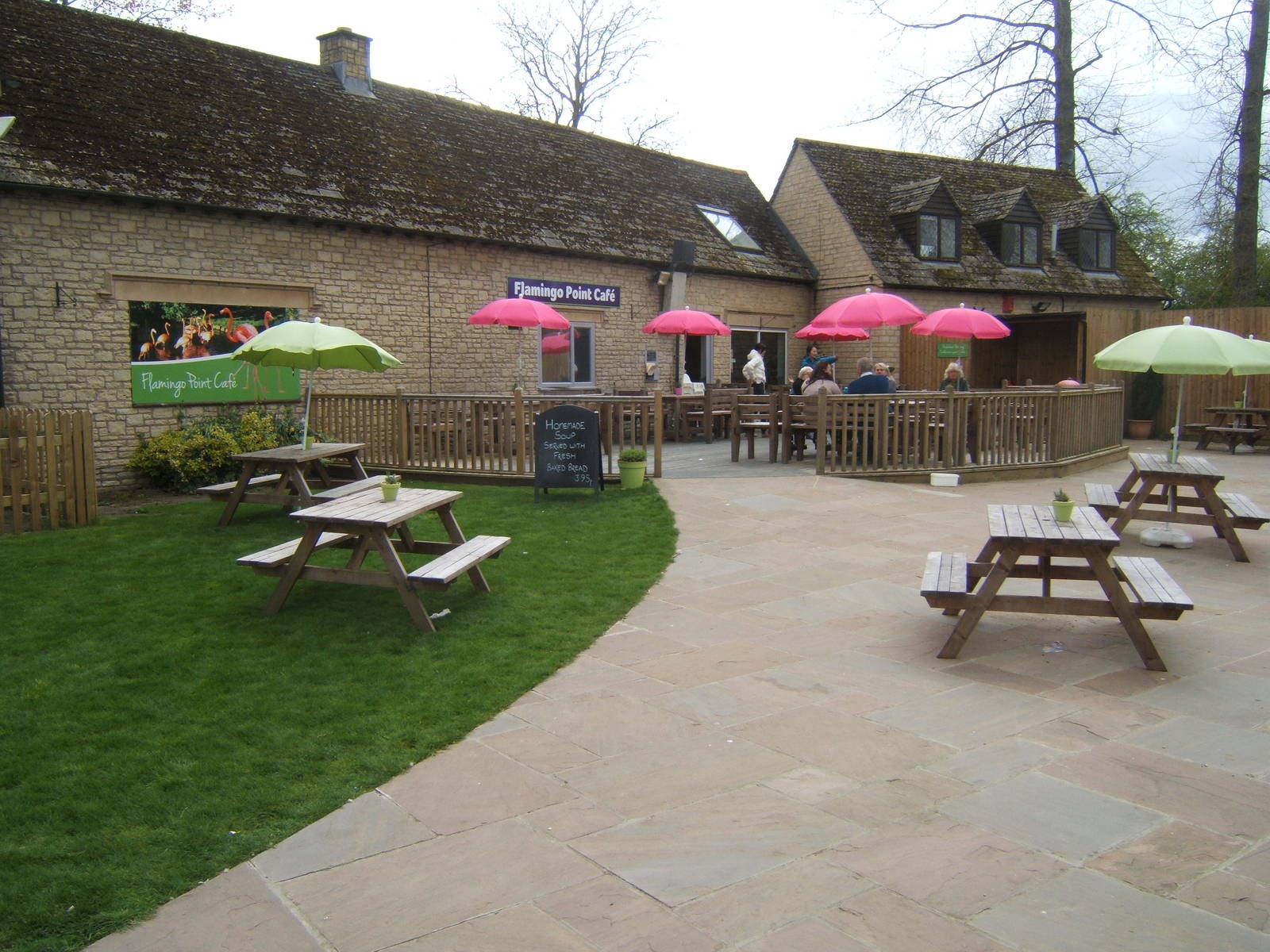 Re-designed Cafe area