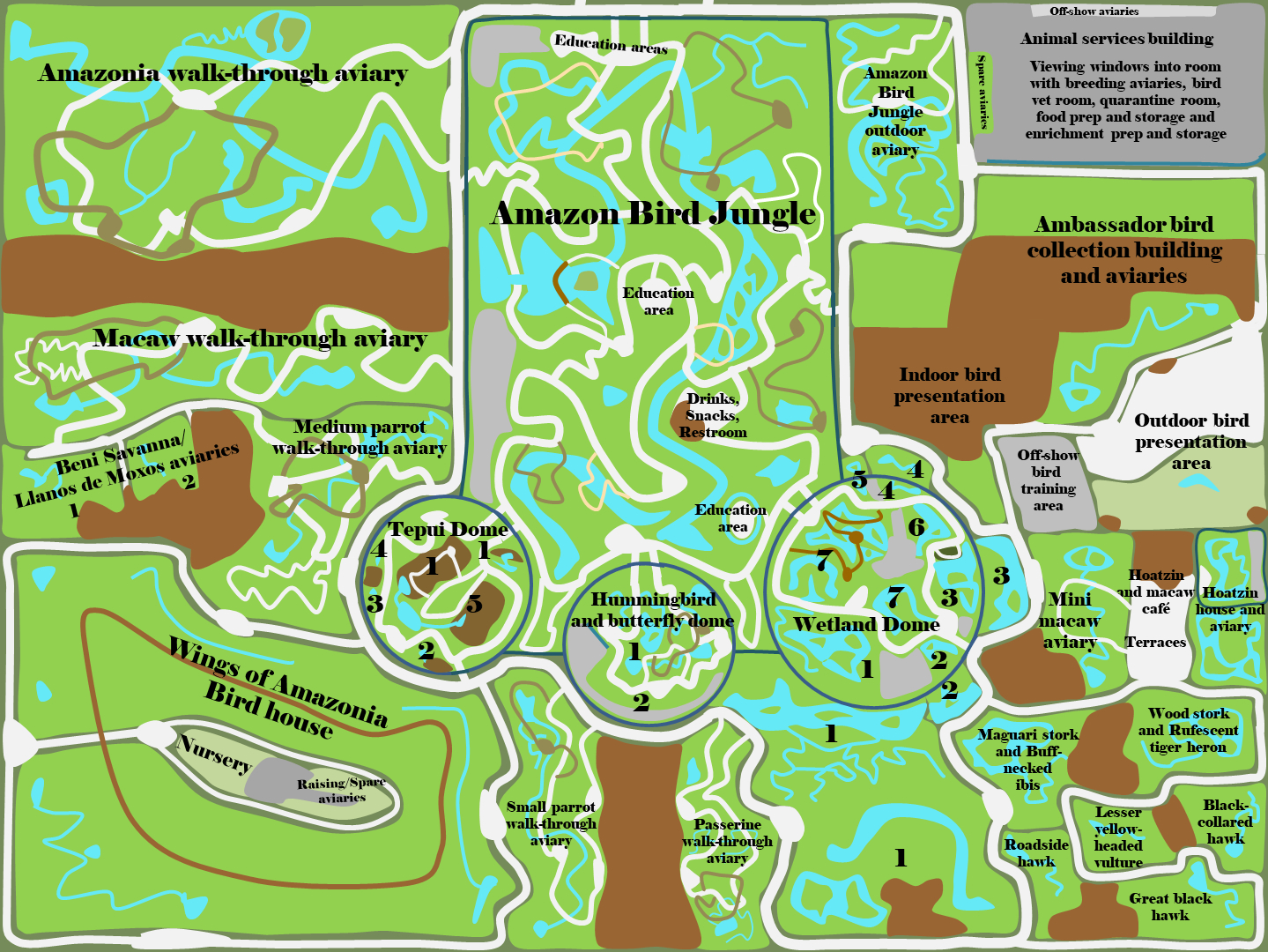 Realms of the Amazon - The Realms of the Hoatzin and the Macaw