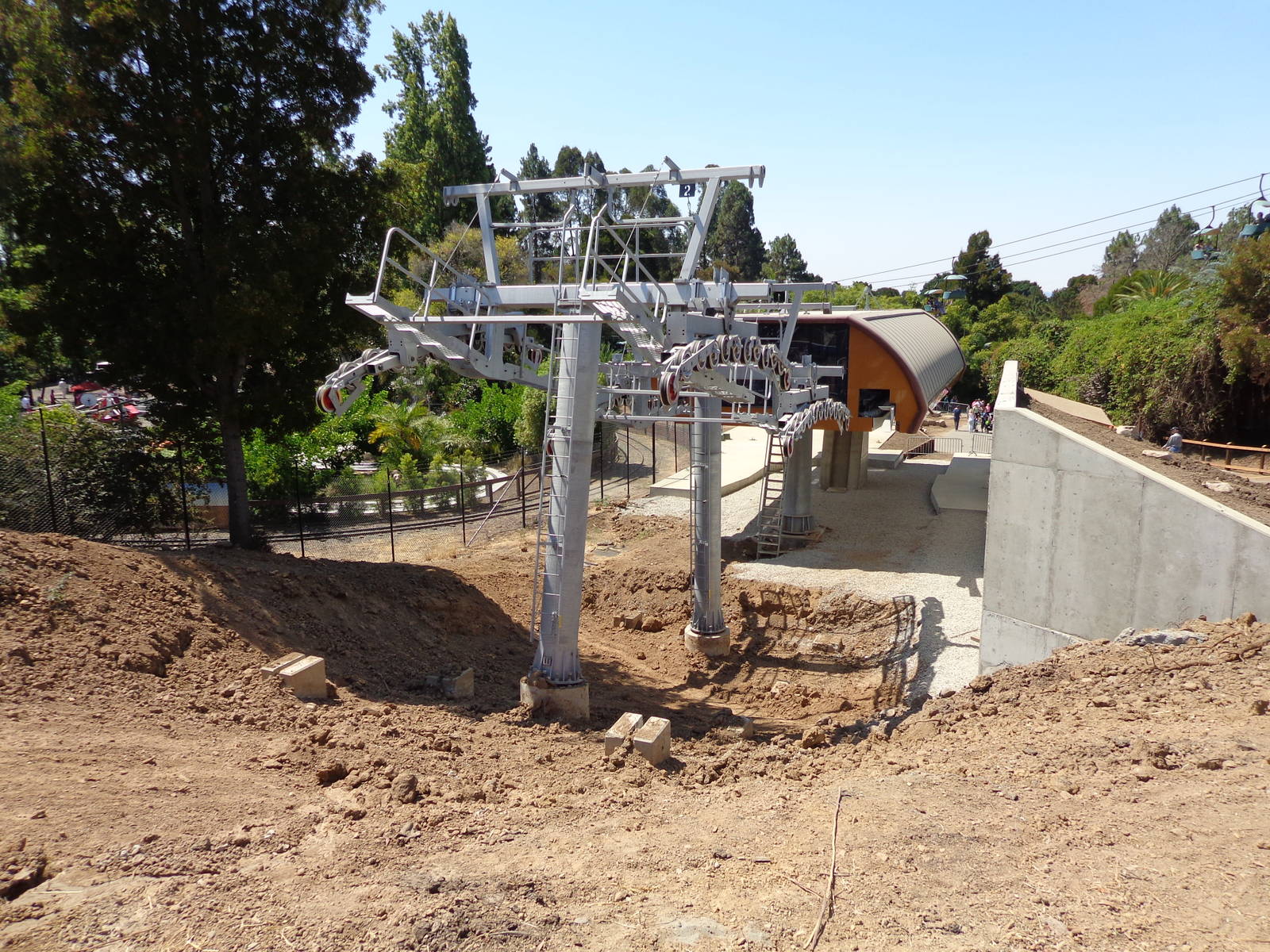 Rear of California Station