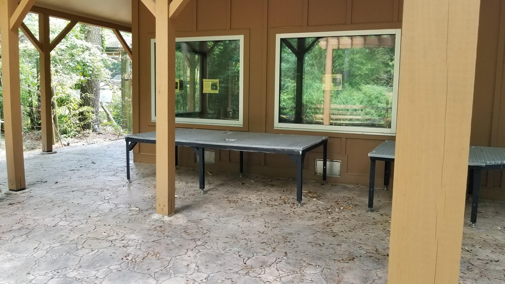 Rear of (closed) Morgan building