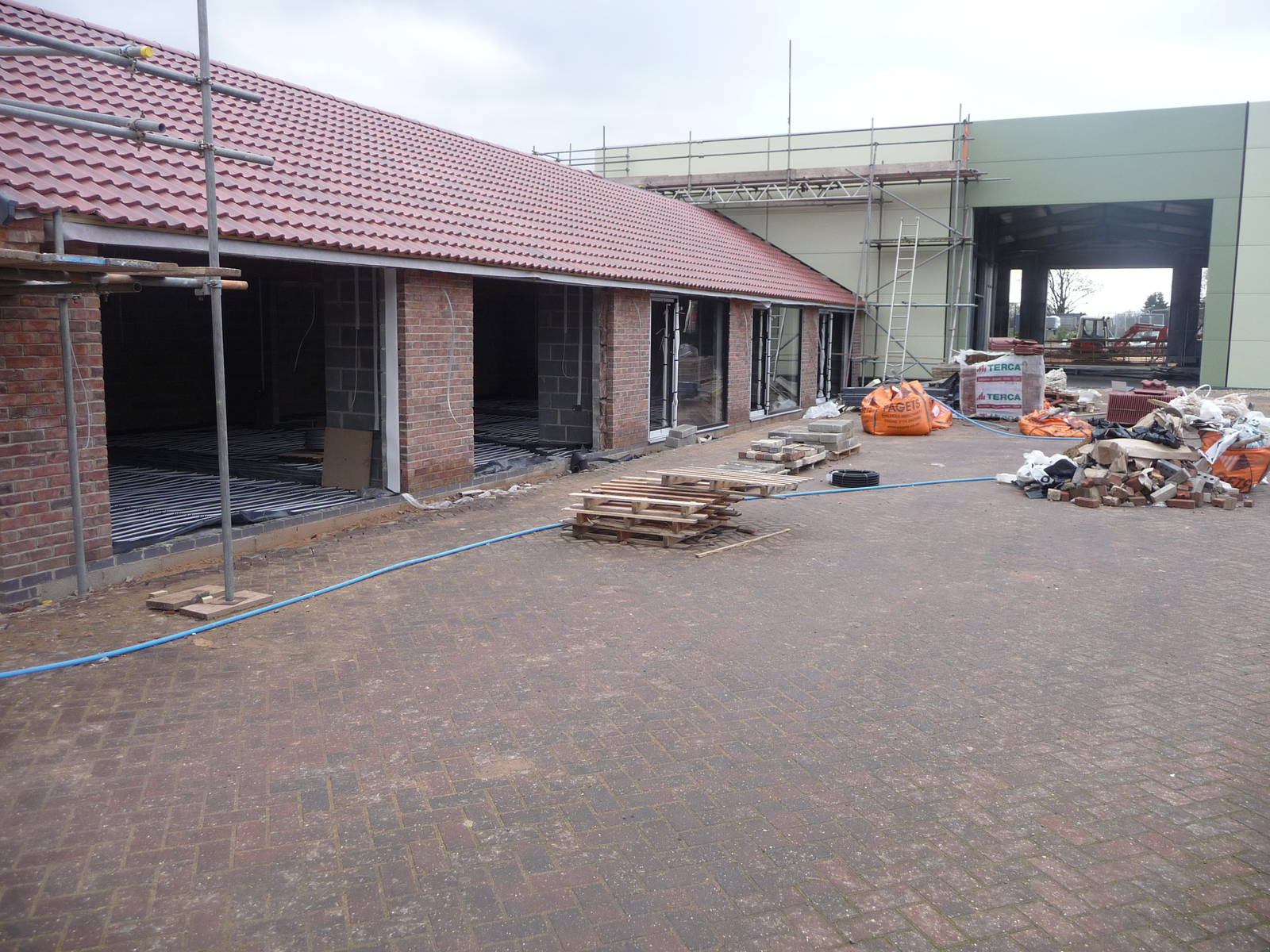 Rear of new Entrance building