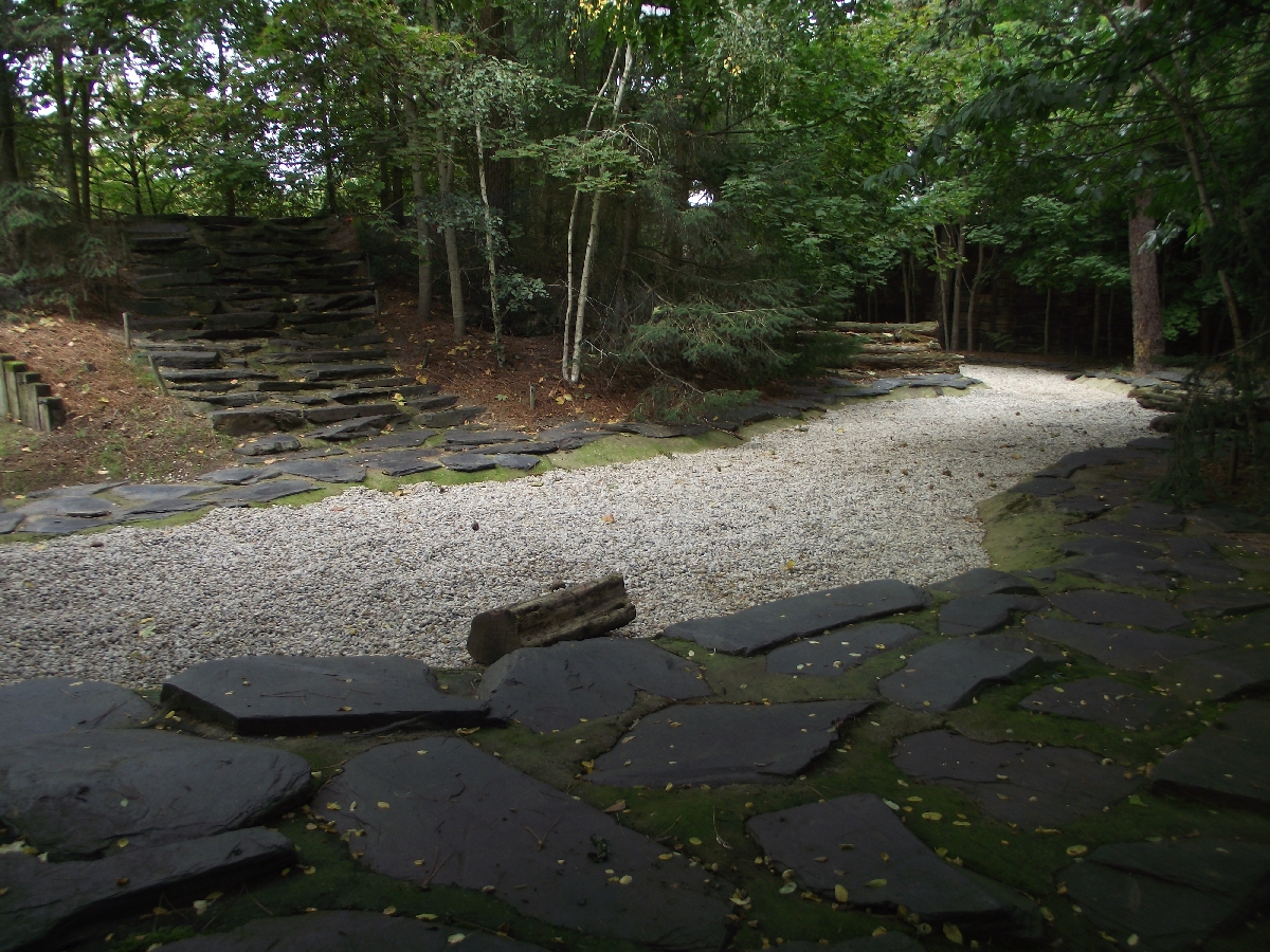 Rear of Polar Bear Enclosure