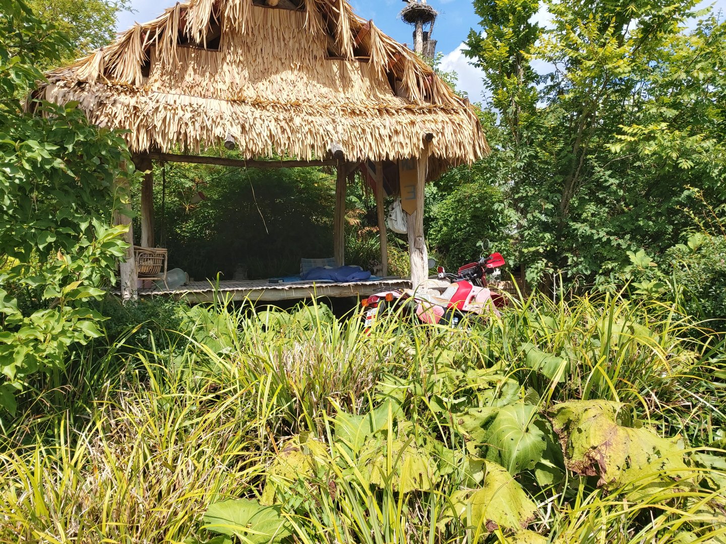 Recreation of a thai hut (July 2020)
