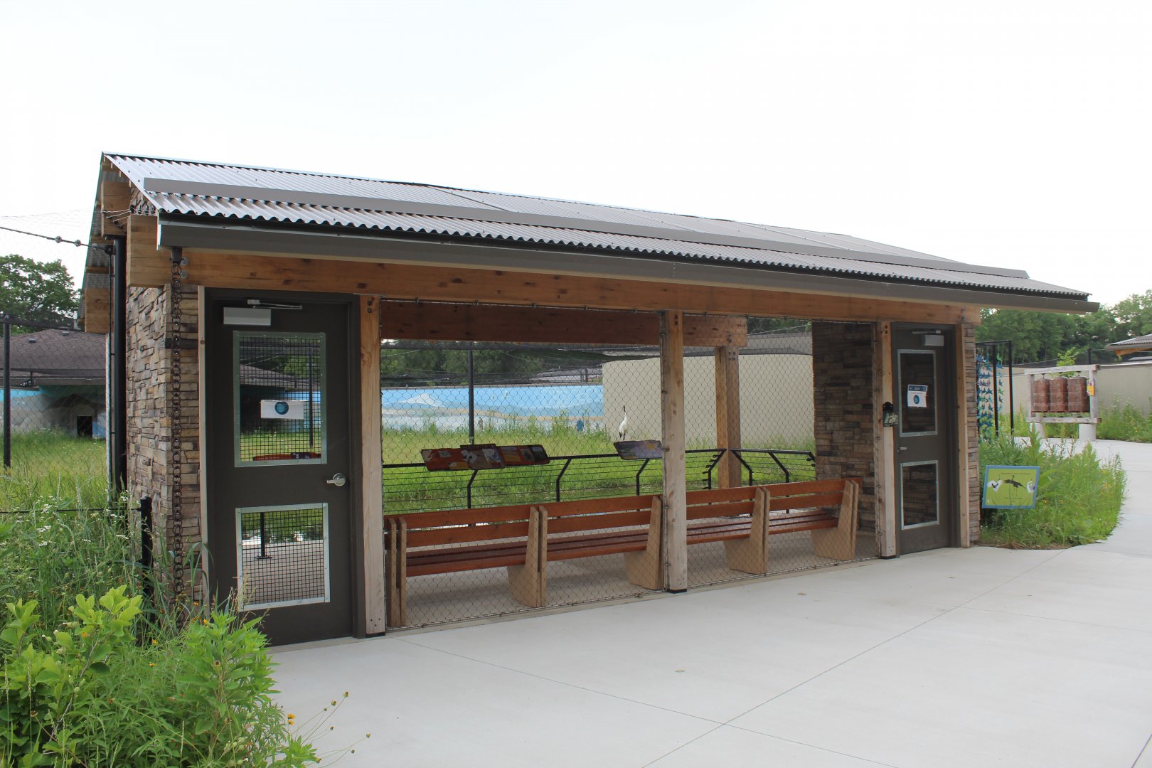 Red Crowned Crane Viewing Area