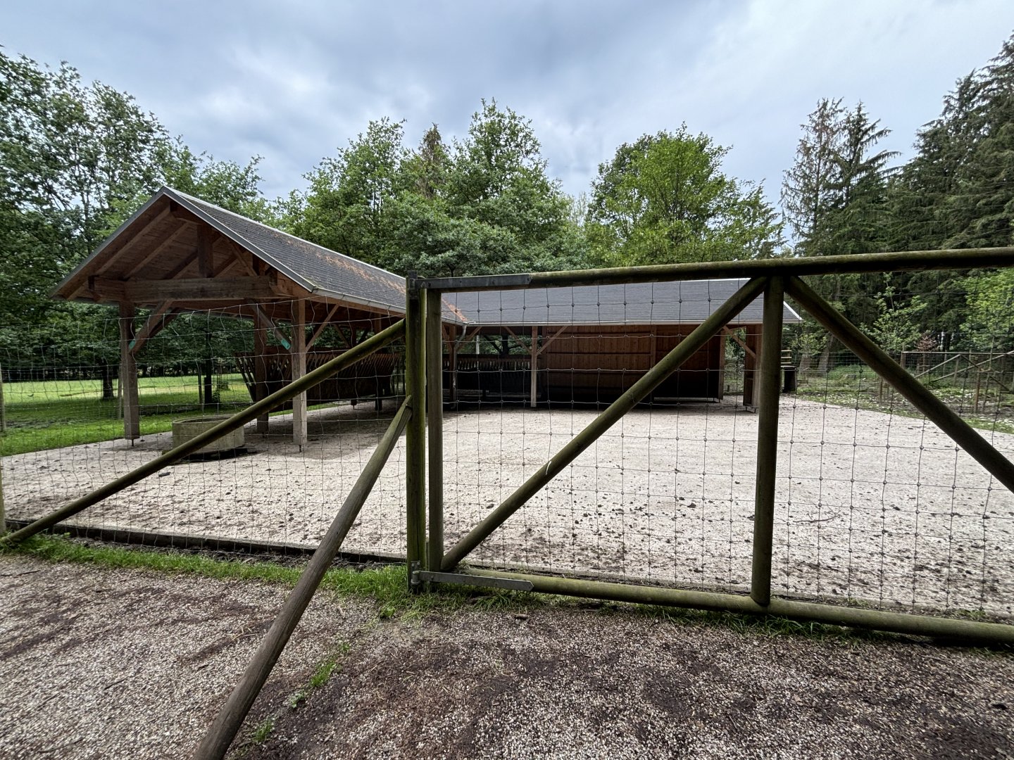 Red Deer Shelter at Wildpark Poing