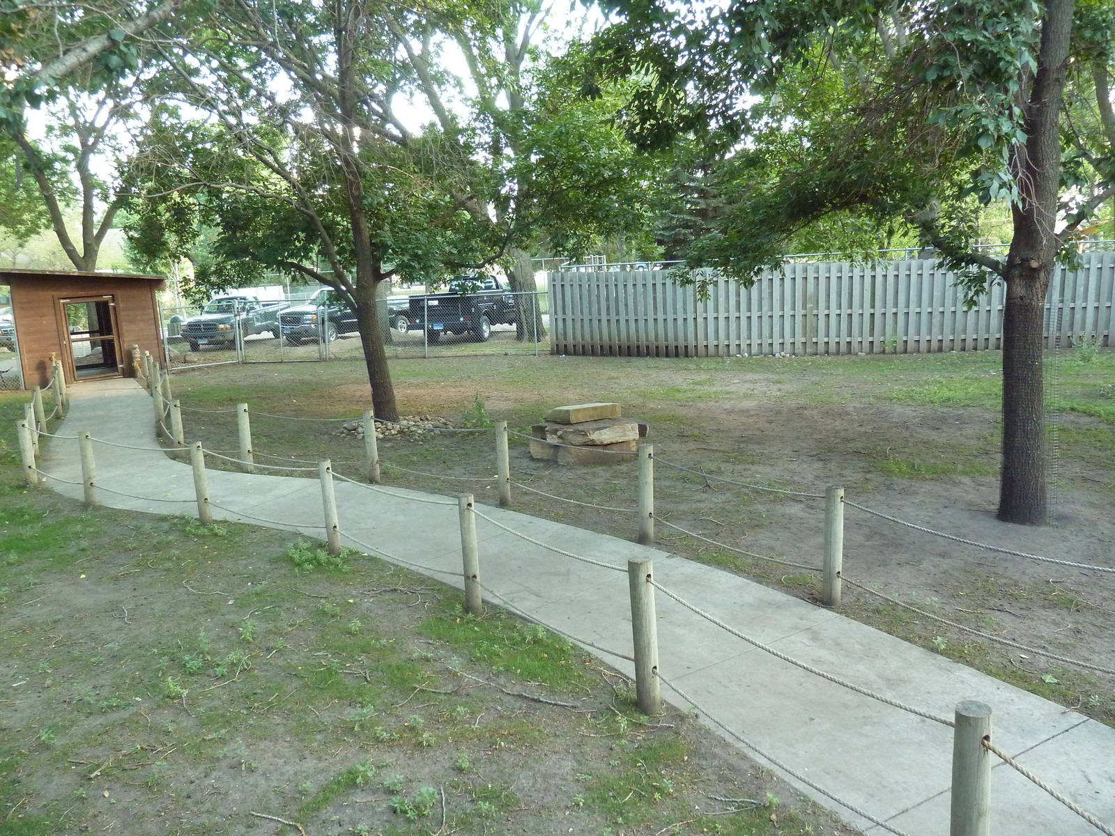 Red Kangaroo/Bennett's Wallaby Walk-Through Yard