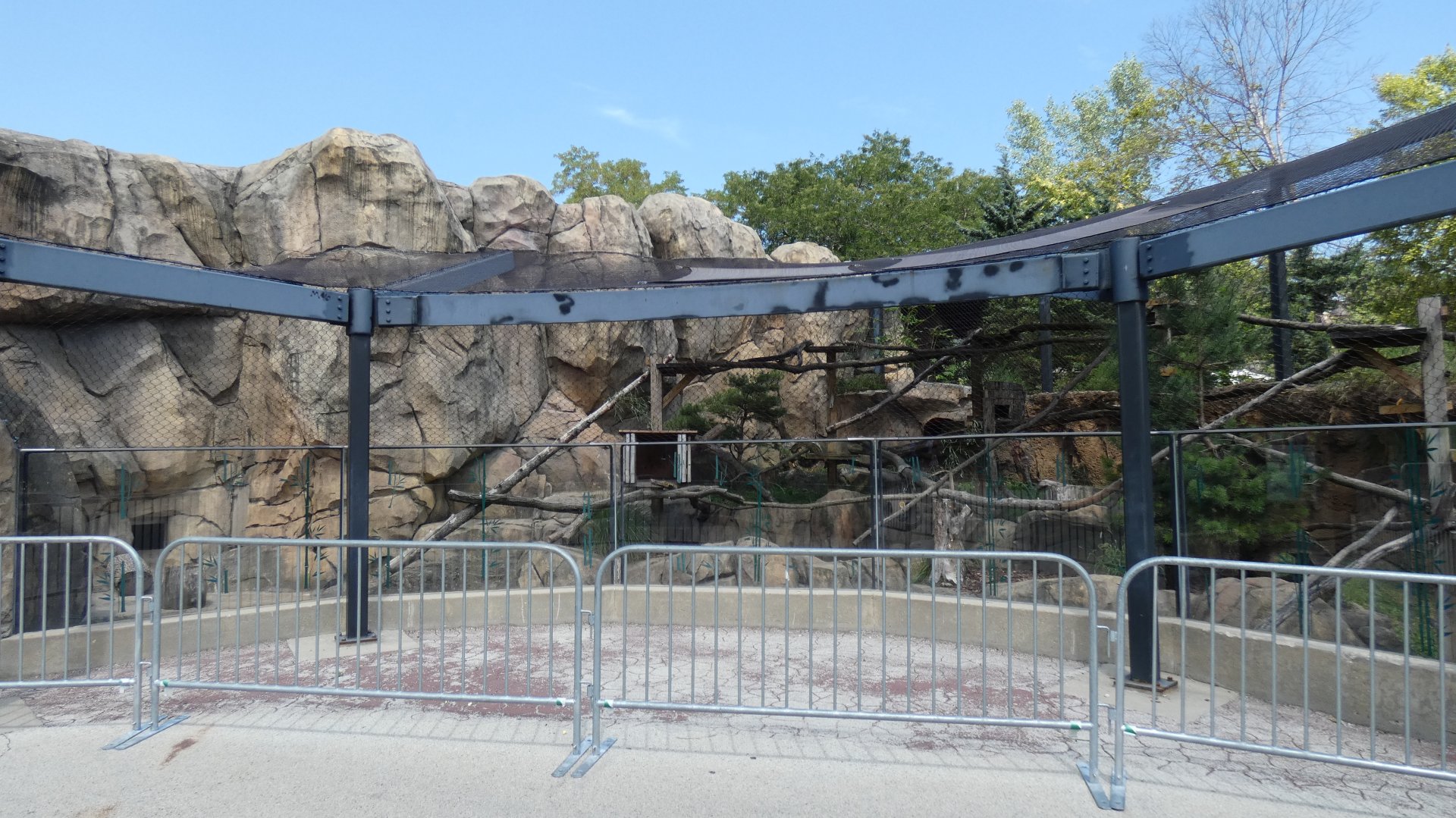 Red Panda Exhibit, Big Cat Country - Aug. 2021