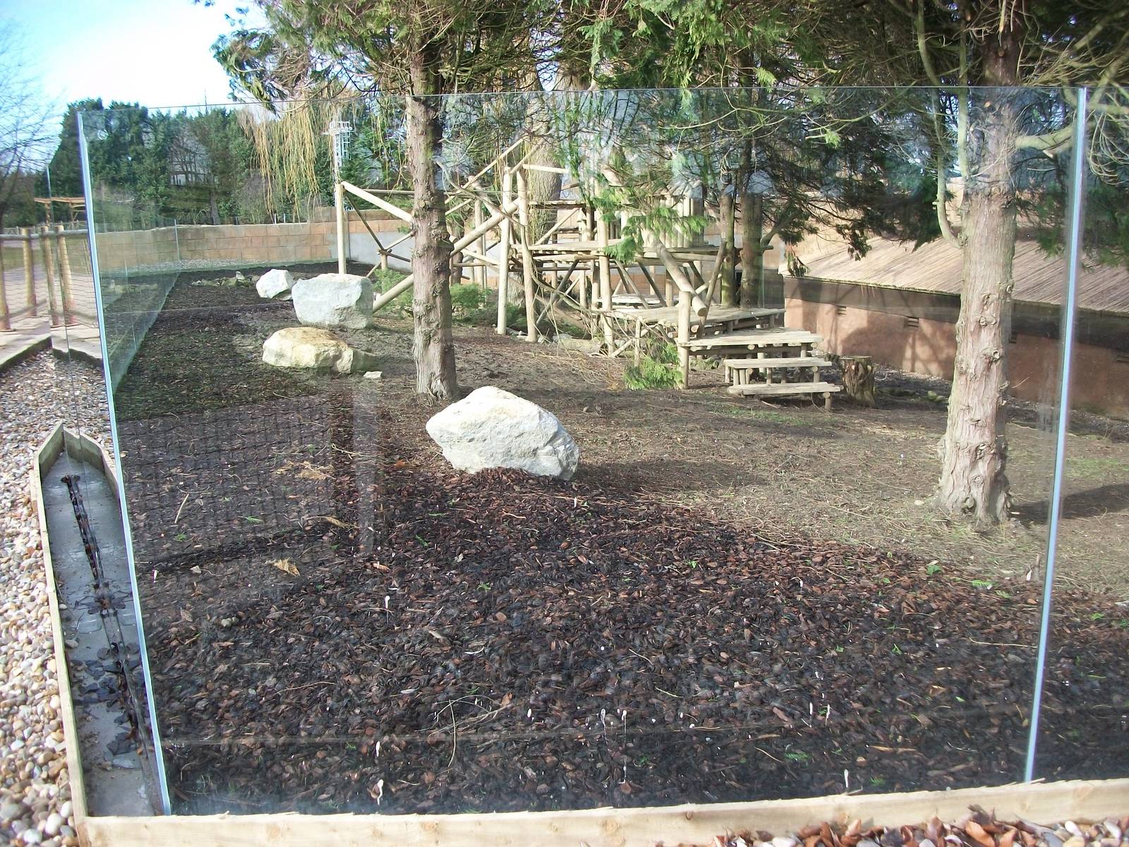 Red Panda exhibit completed, 21st February 2014