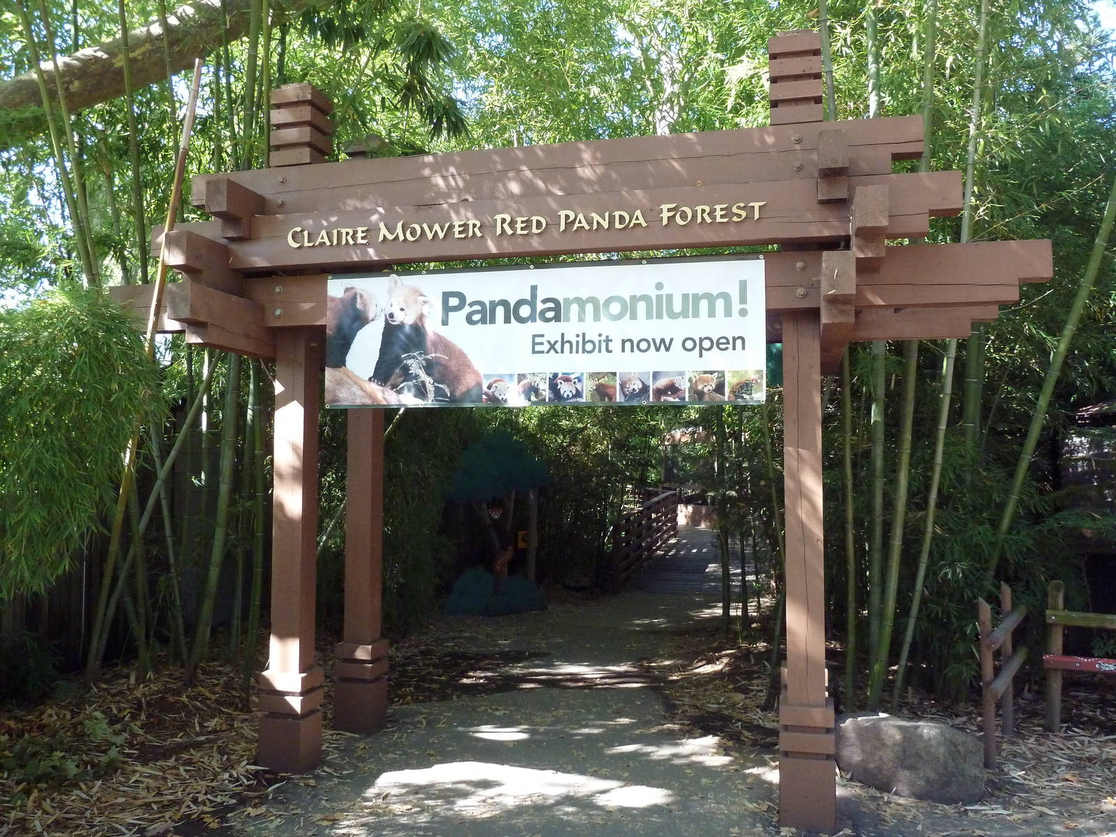Red Panda Exhibit - Entrance