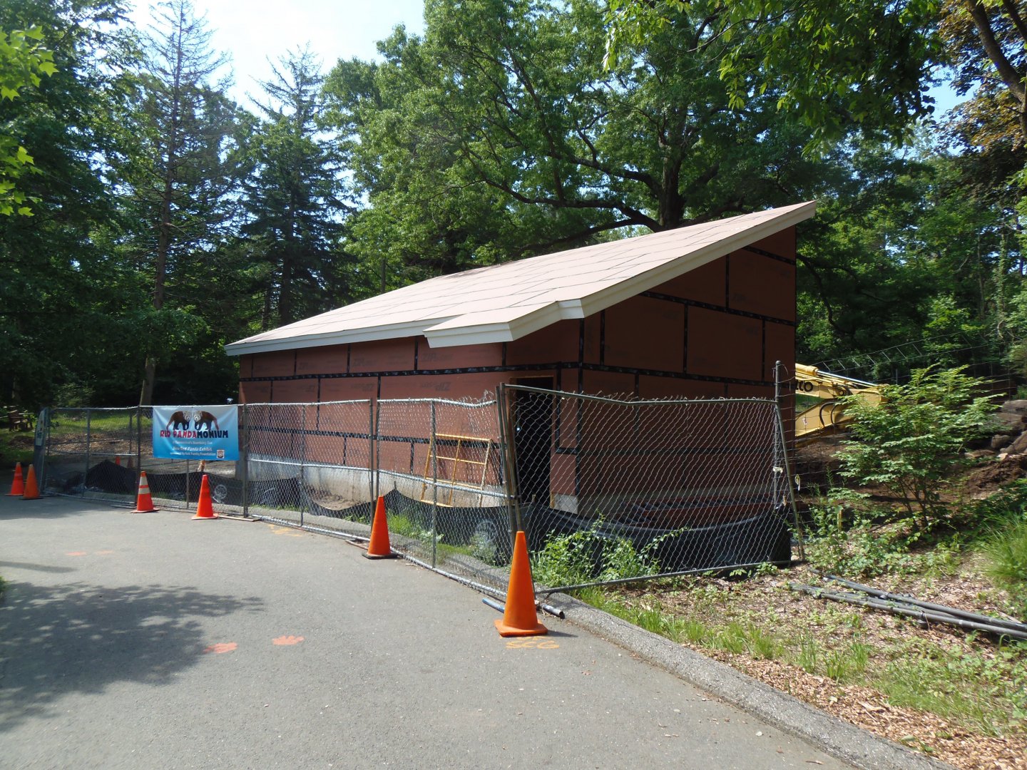 Red Panda Pavilion Construction