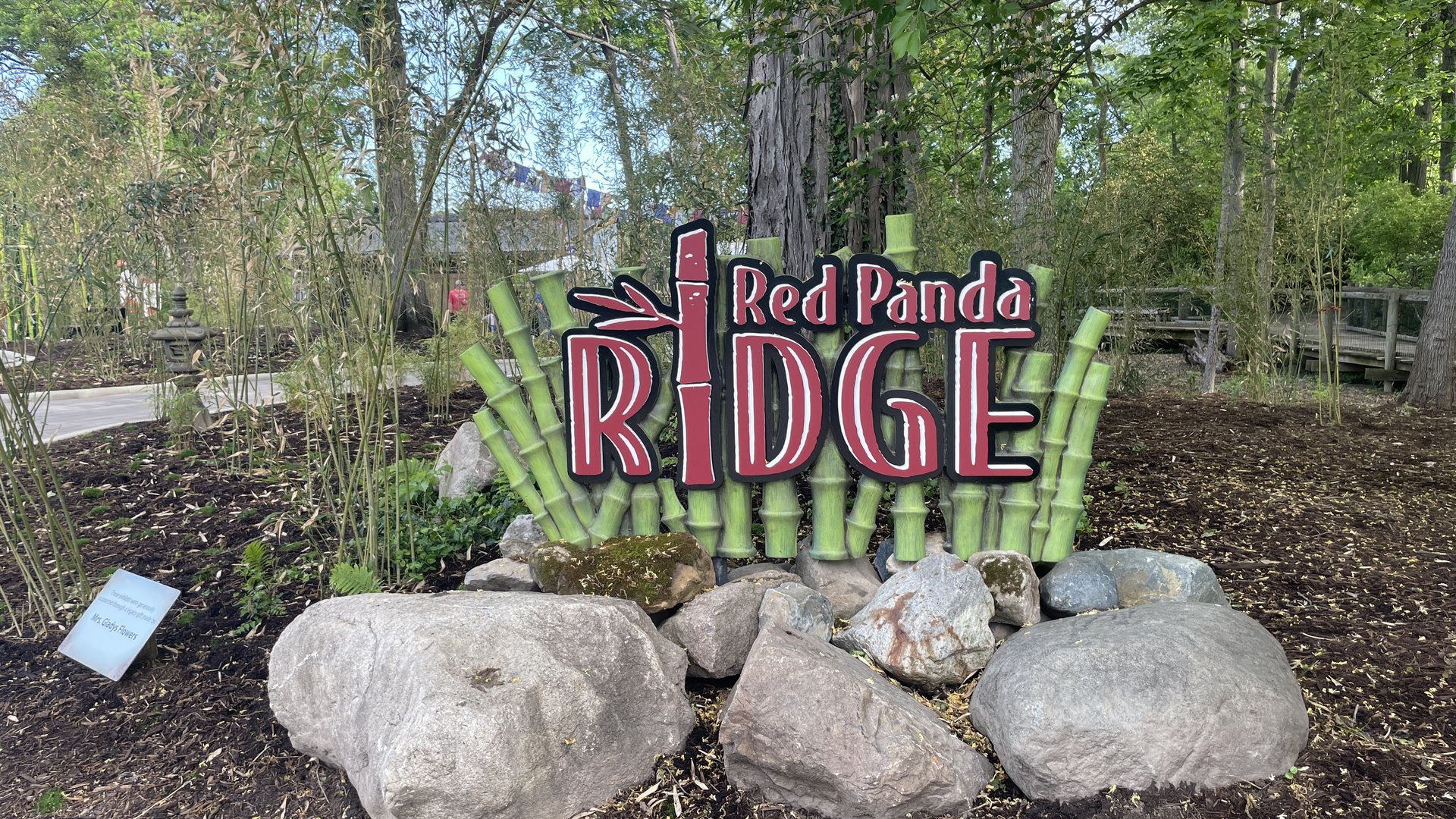 Red Panda Ridge sign