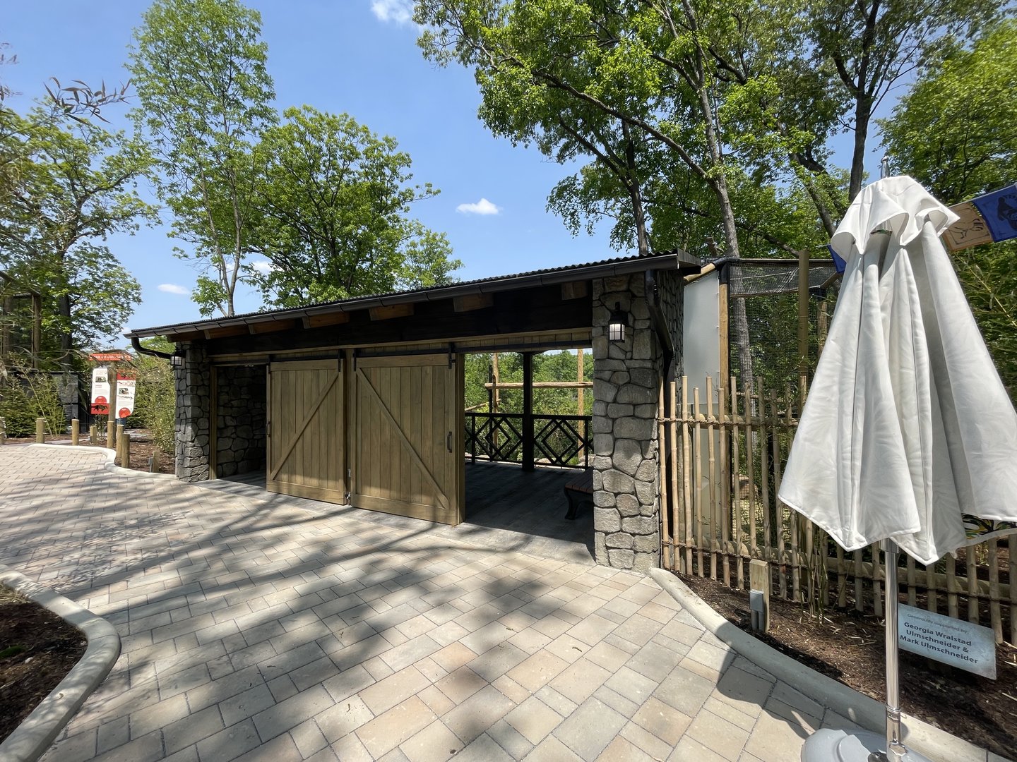 Red Panda viewing building