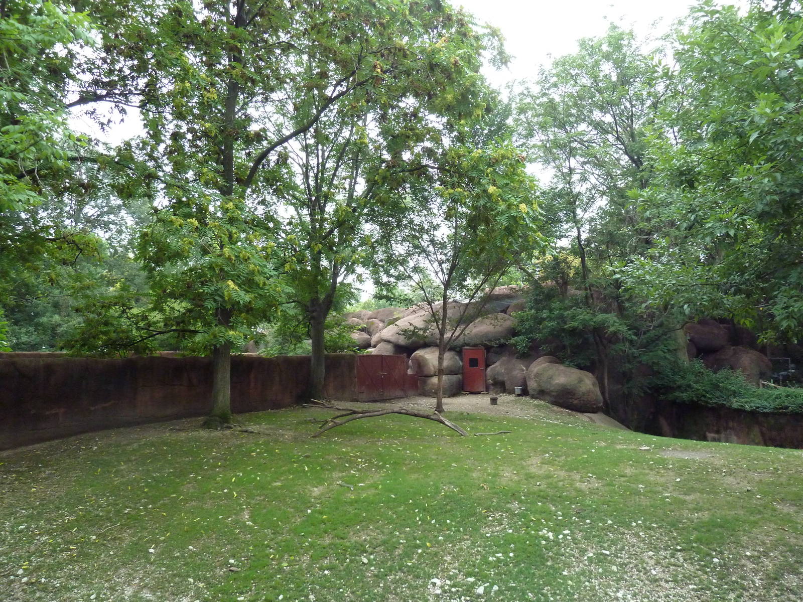 Red Rocks - Nyala/Red-Flanked Duiker/East African Crowned Crane Exhibit
