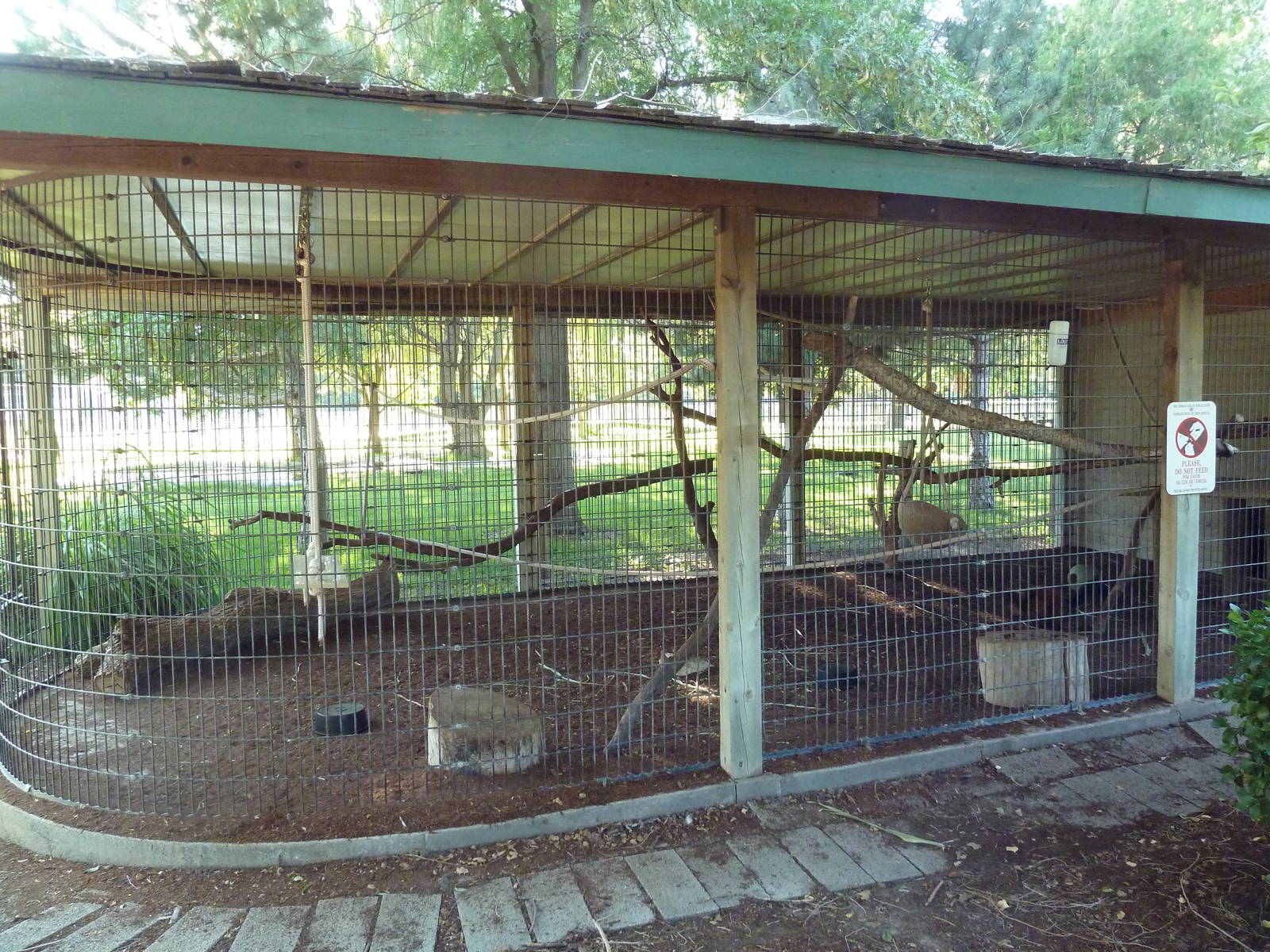 Red Ruffed Lemur Exhibit