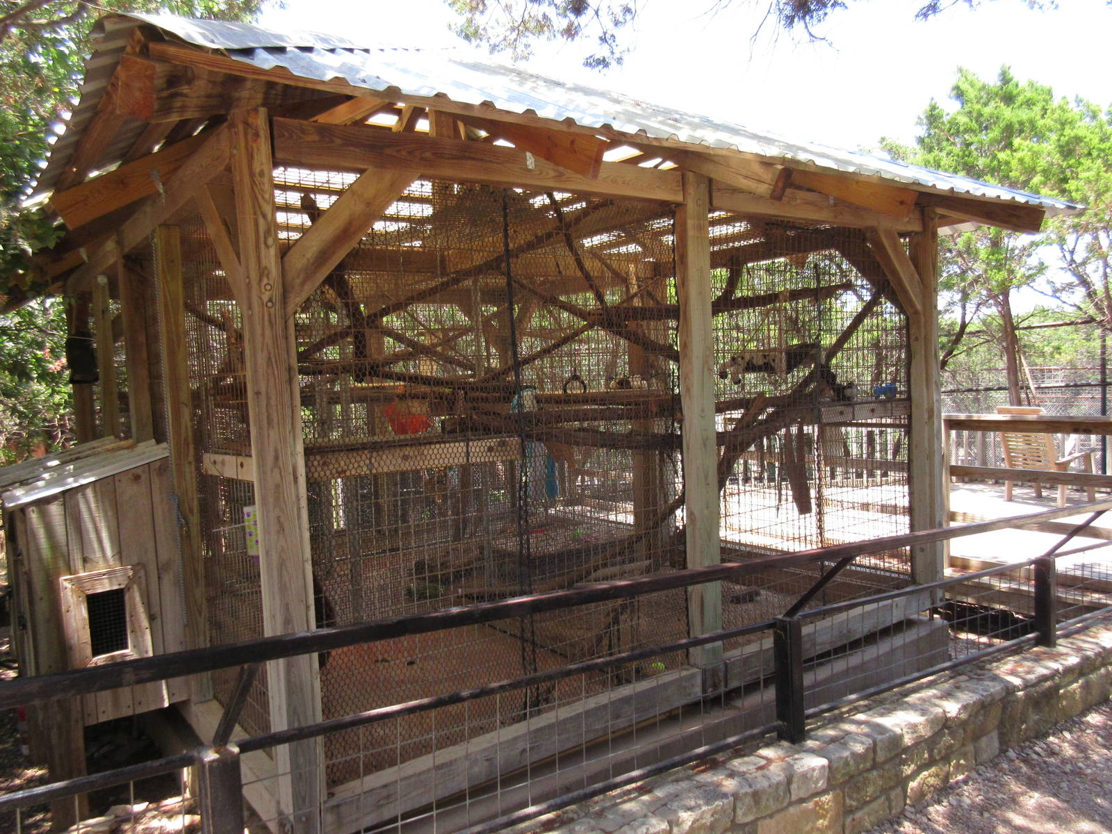 Red Ruffed Lemur Exhibit