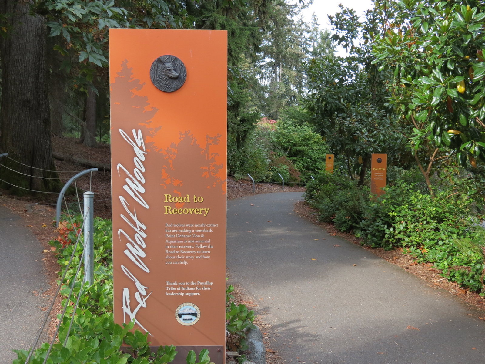 Red Wolf Woods - Entrance