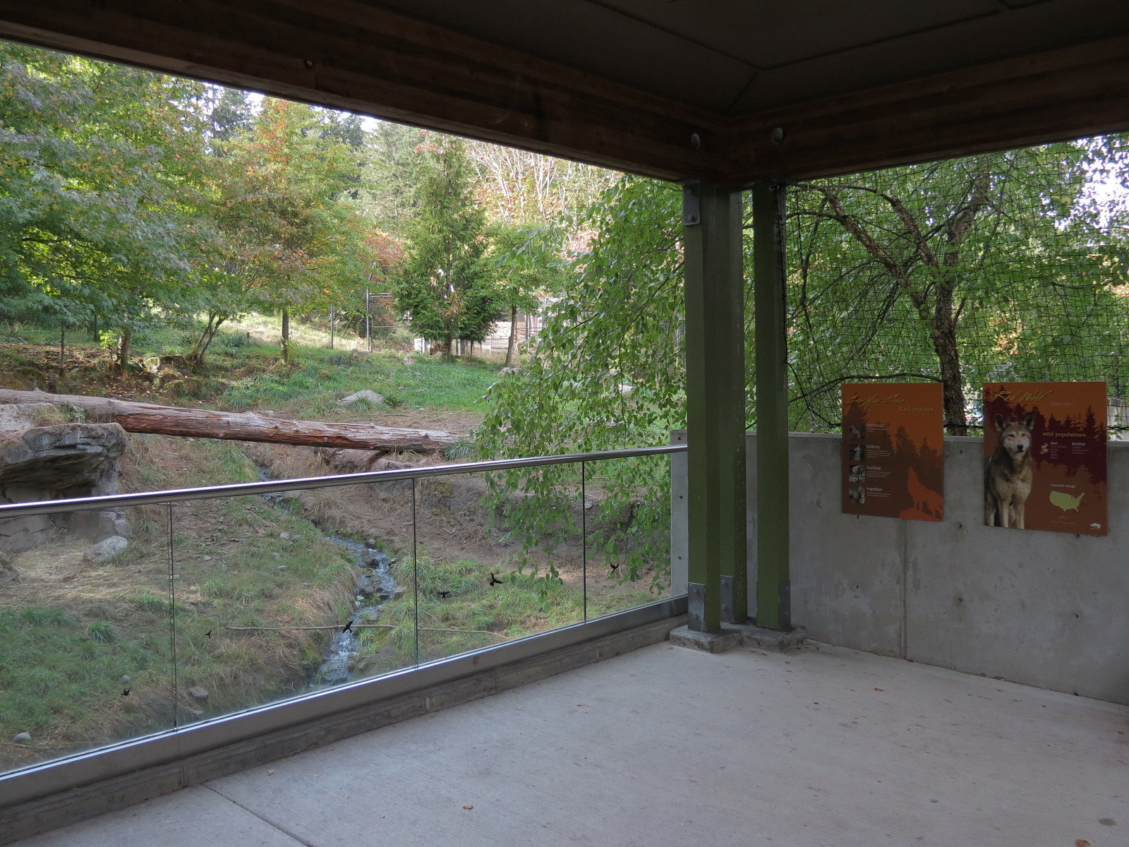 Red Wolf Woods - Exhibit 1 - Viewing Shelter