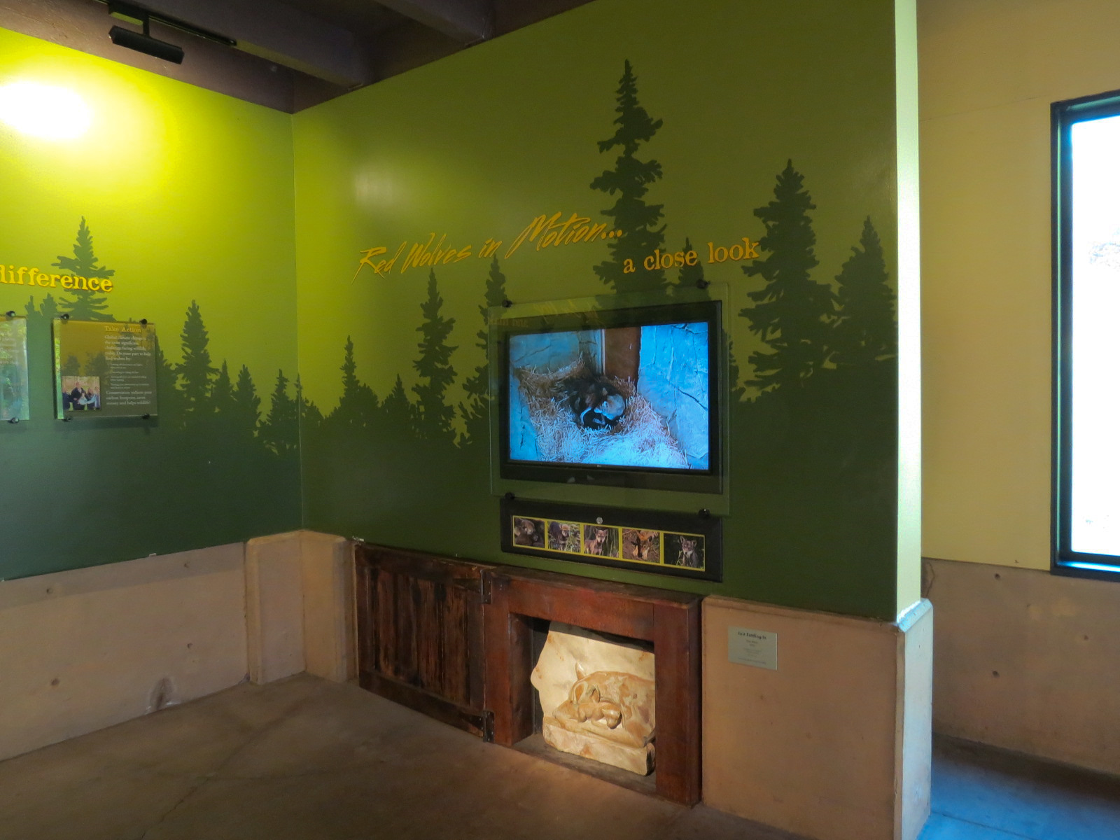 Red Wolf Woods - Exhibit 2 - Viewing Cabin
