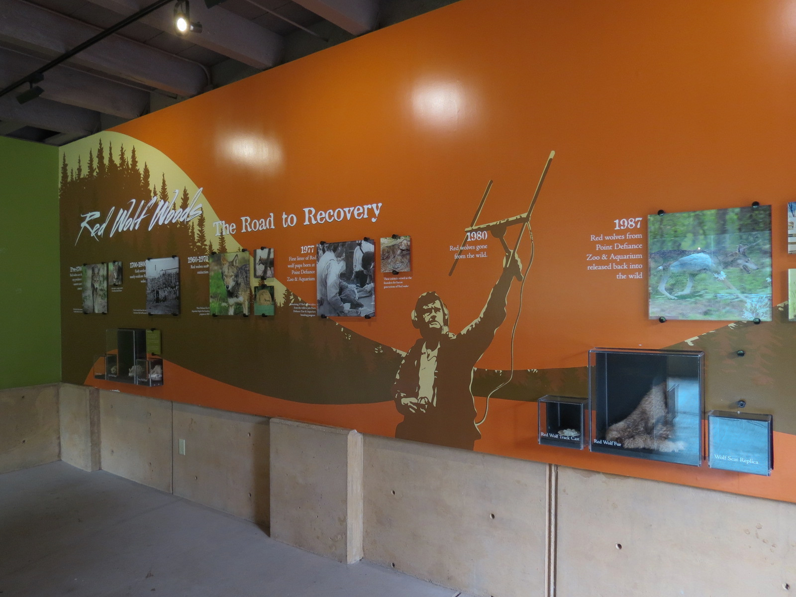 Red Wolf Woods - Exhibit 2 - Viewing Cabin