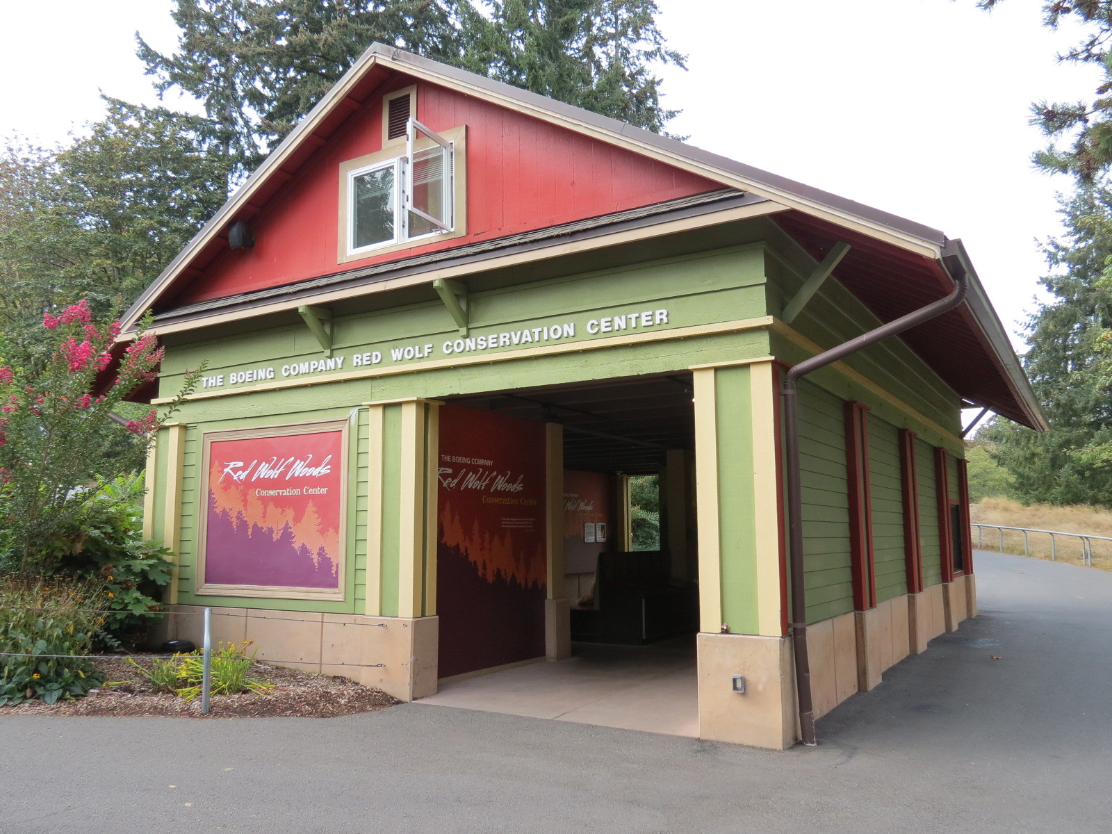 Red Wolf Woods - Exhibit 2 - Viewing Cabin