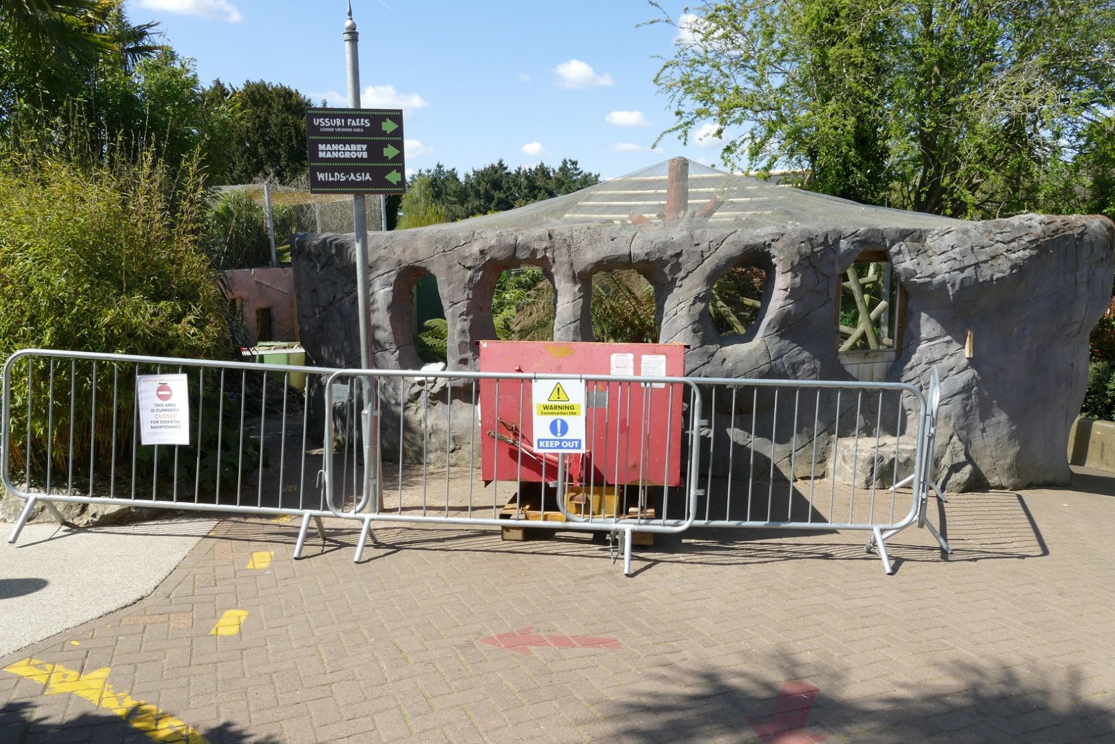 Redevelopment area, April 2022