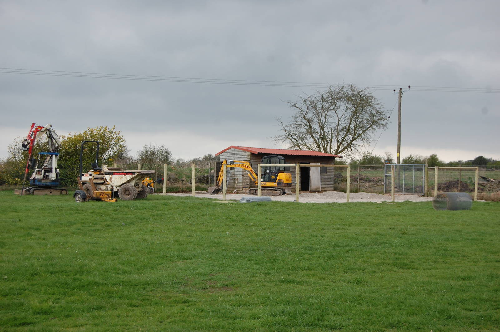 Redoing Hardstanding