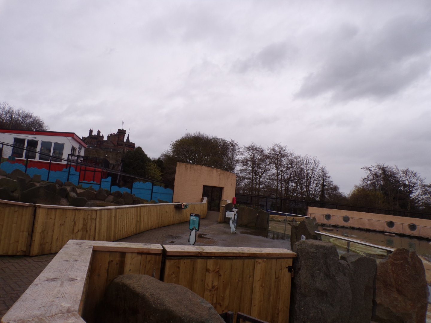 Refurbished penguin enclosure 9.4.24