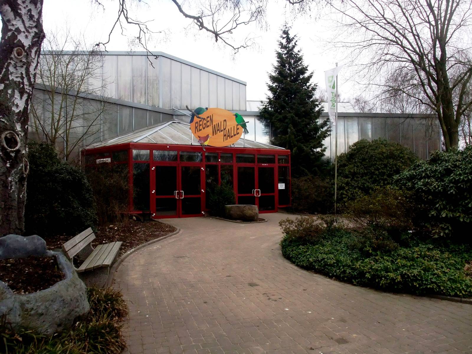 Regenwaldhalle (Rainforest Hall) at Walsrode, 22/03/13