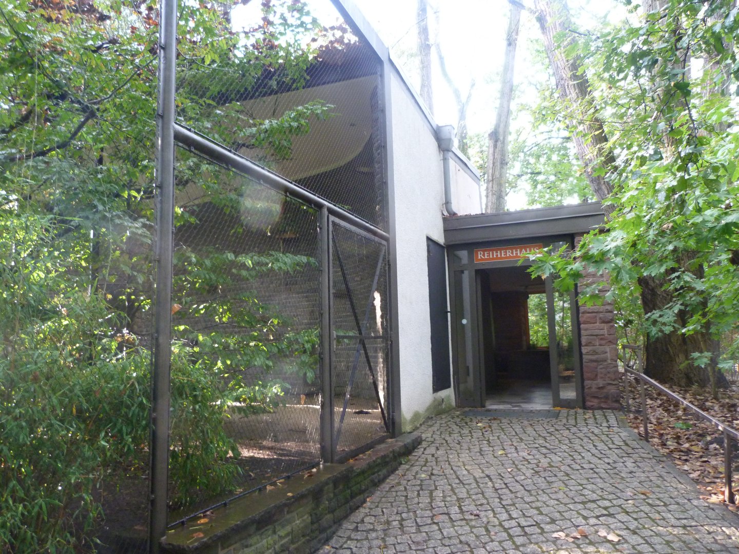 "Reiherhaus" entrance -Tierpark Berlin (2024)