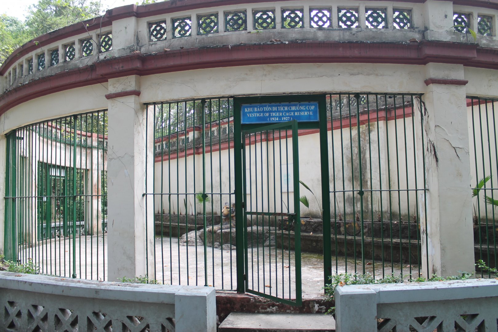 relic of the old tiger cages