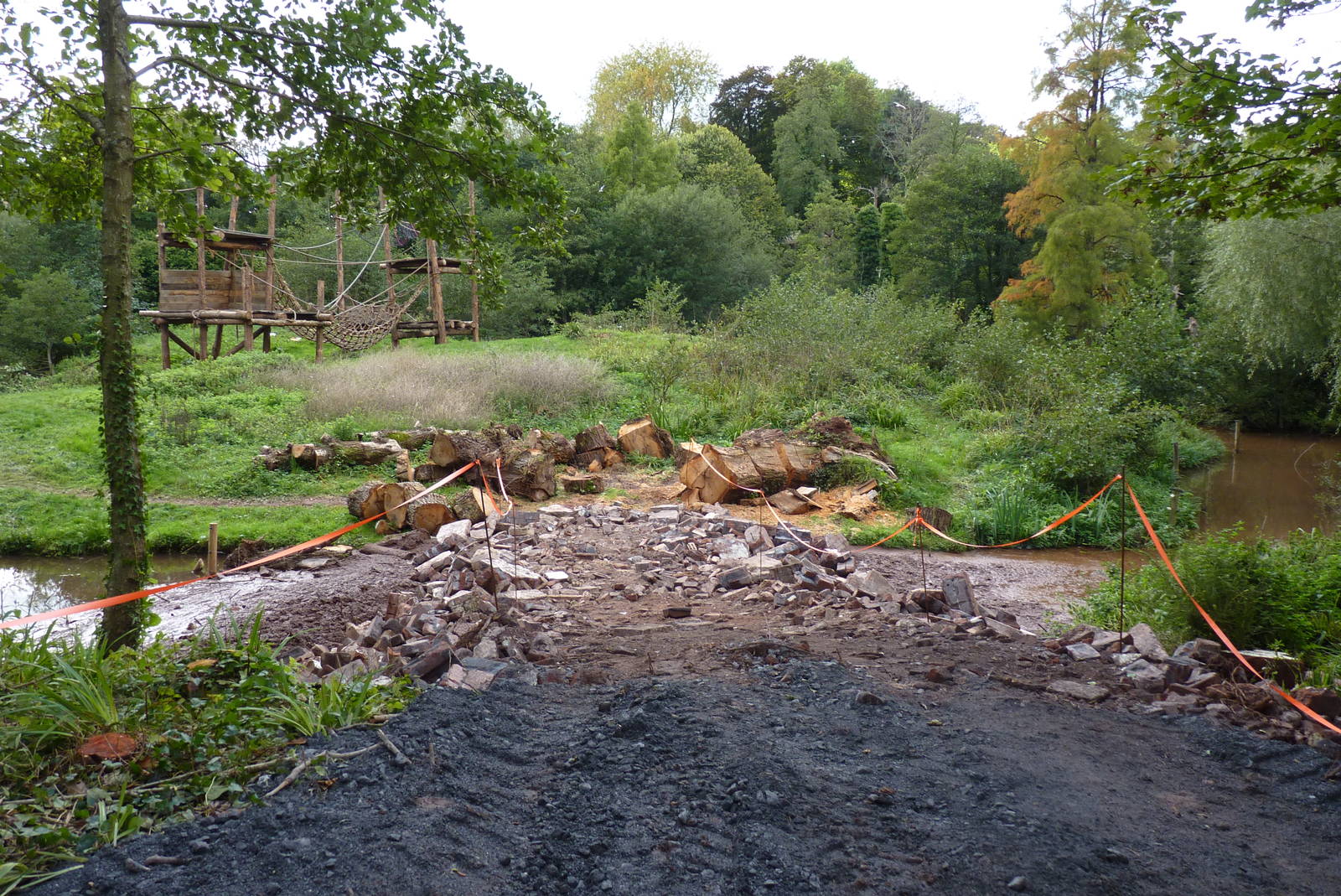Relocation of Small Mammal House, October 2013
