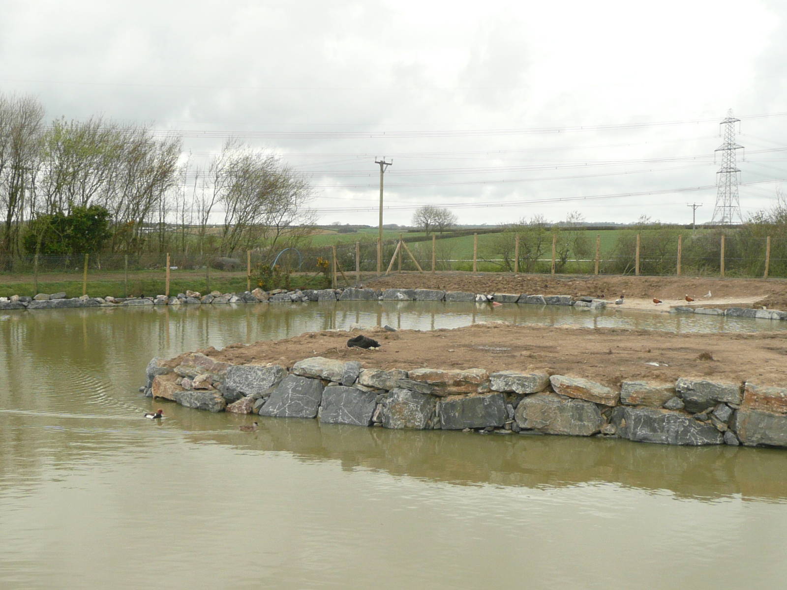 Remodelled Tapir Lake and Island