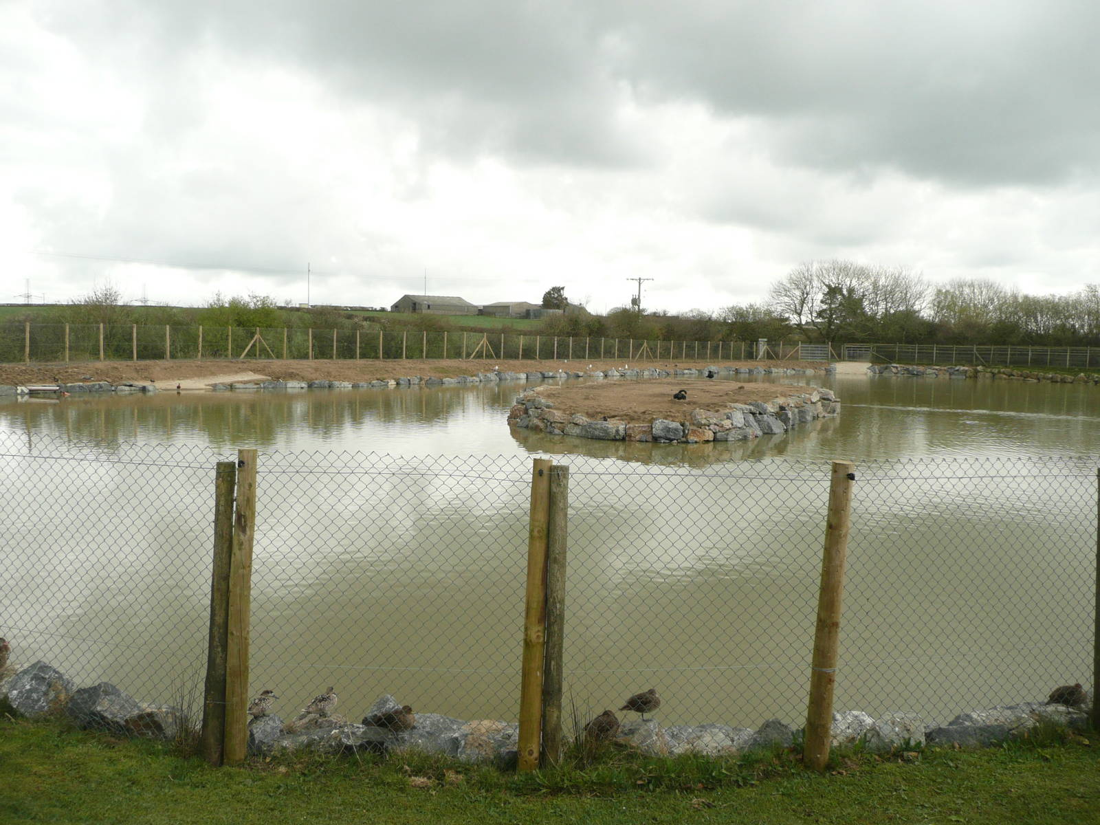 Remodelled Tapir Lake and Island