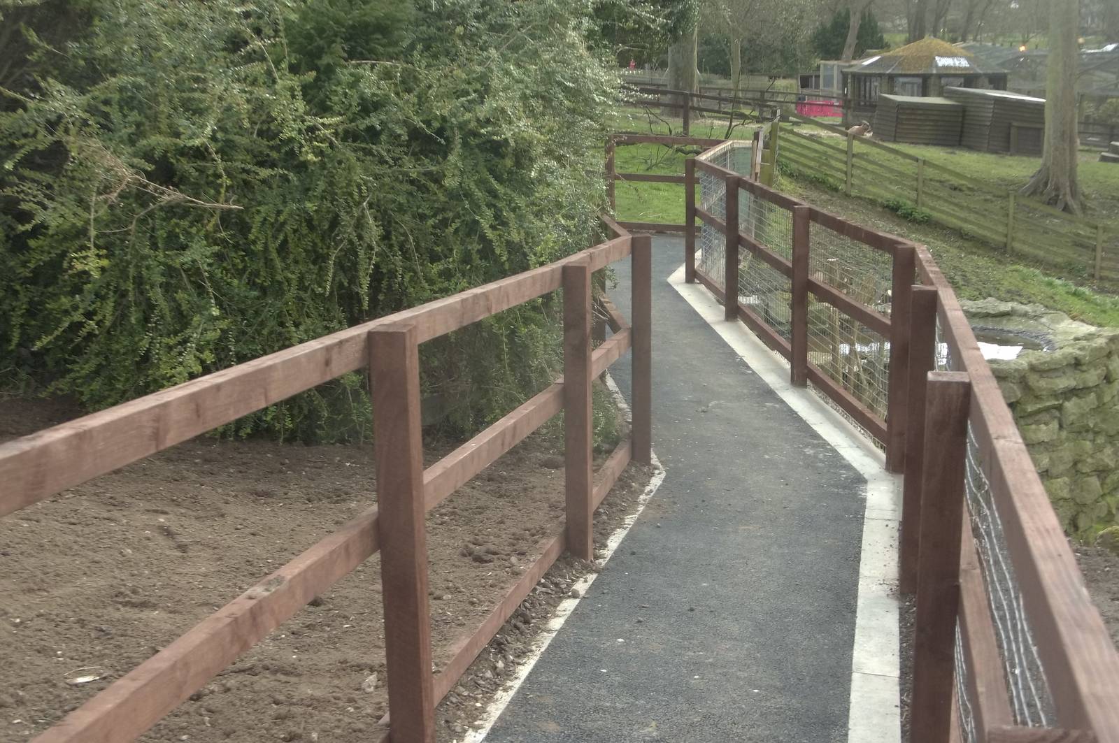 Renewed pathway, 8th April 2016