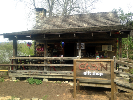 renovated historic cabin - gift shop